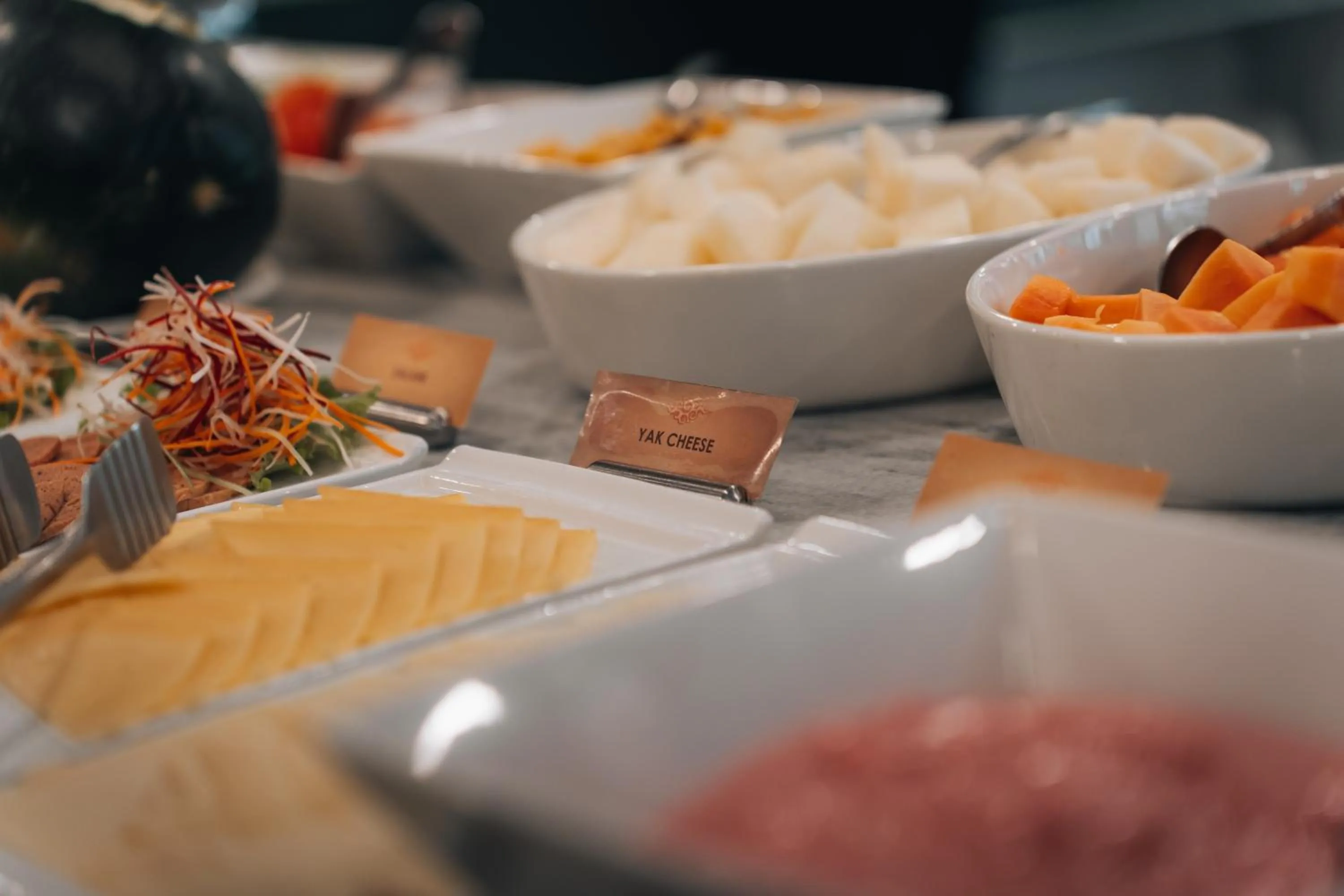 Restaurant/places to eat in Hotel Shambala