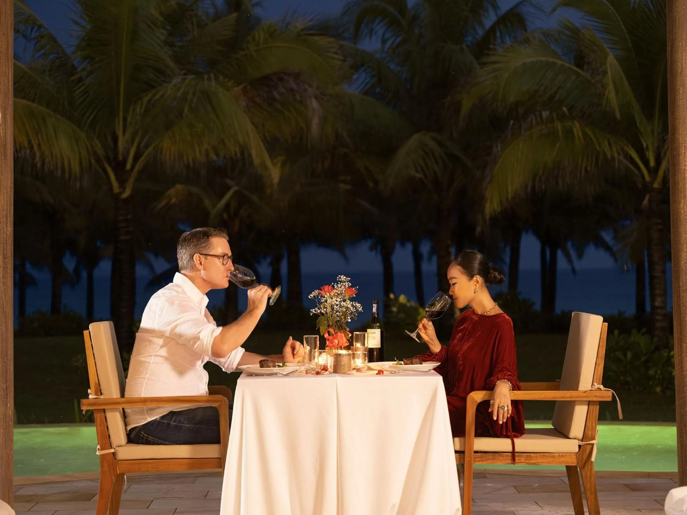 Dinner in Ana Mandara Cam Ranh