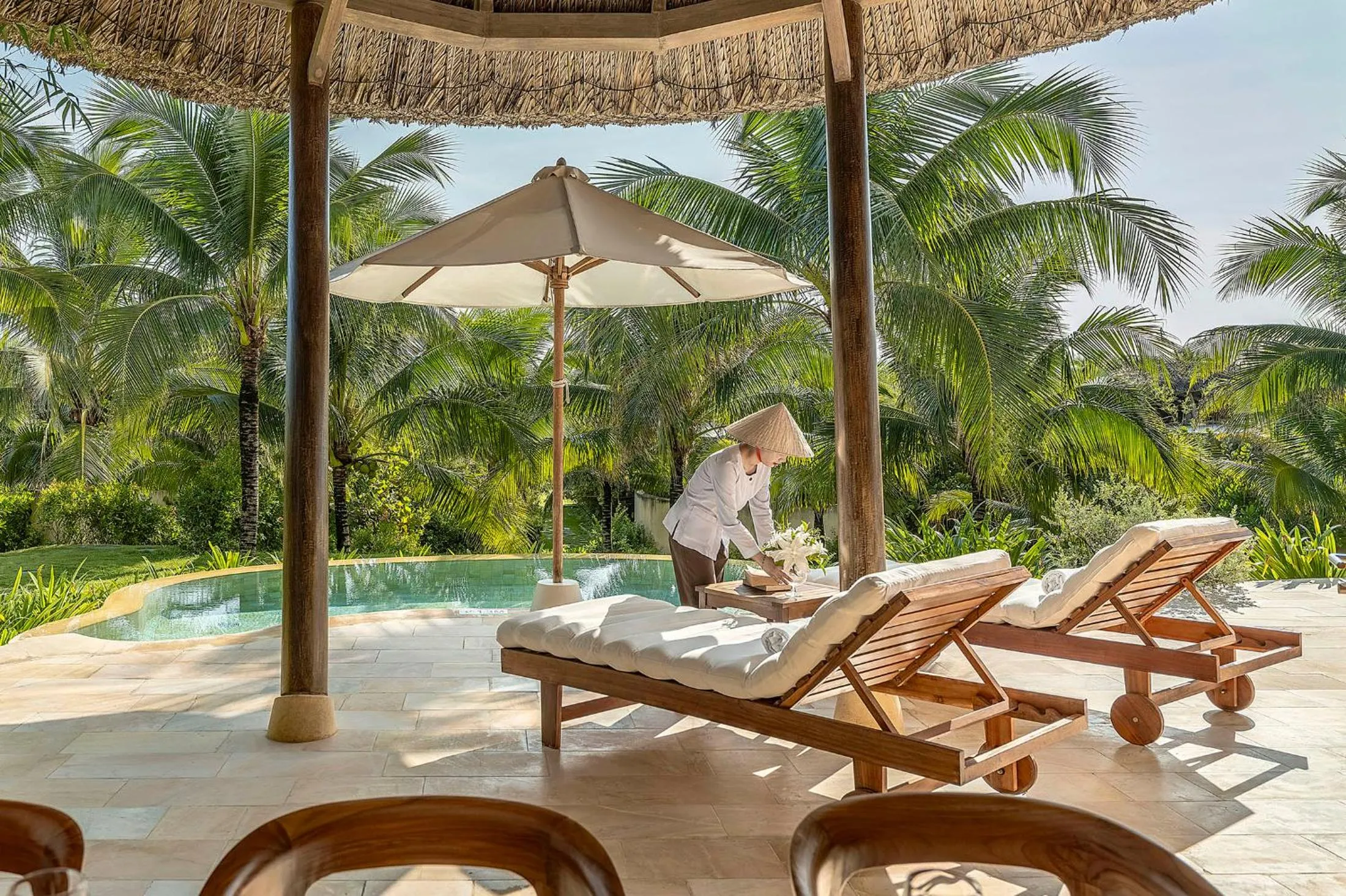 Garden view in Ana Mandara Cam Ranh