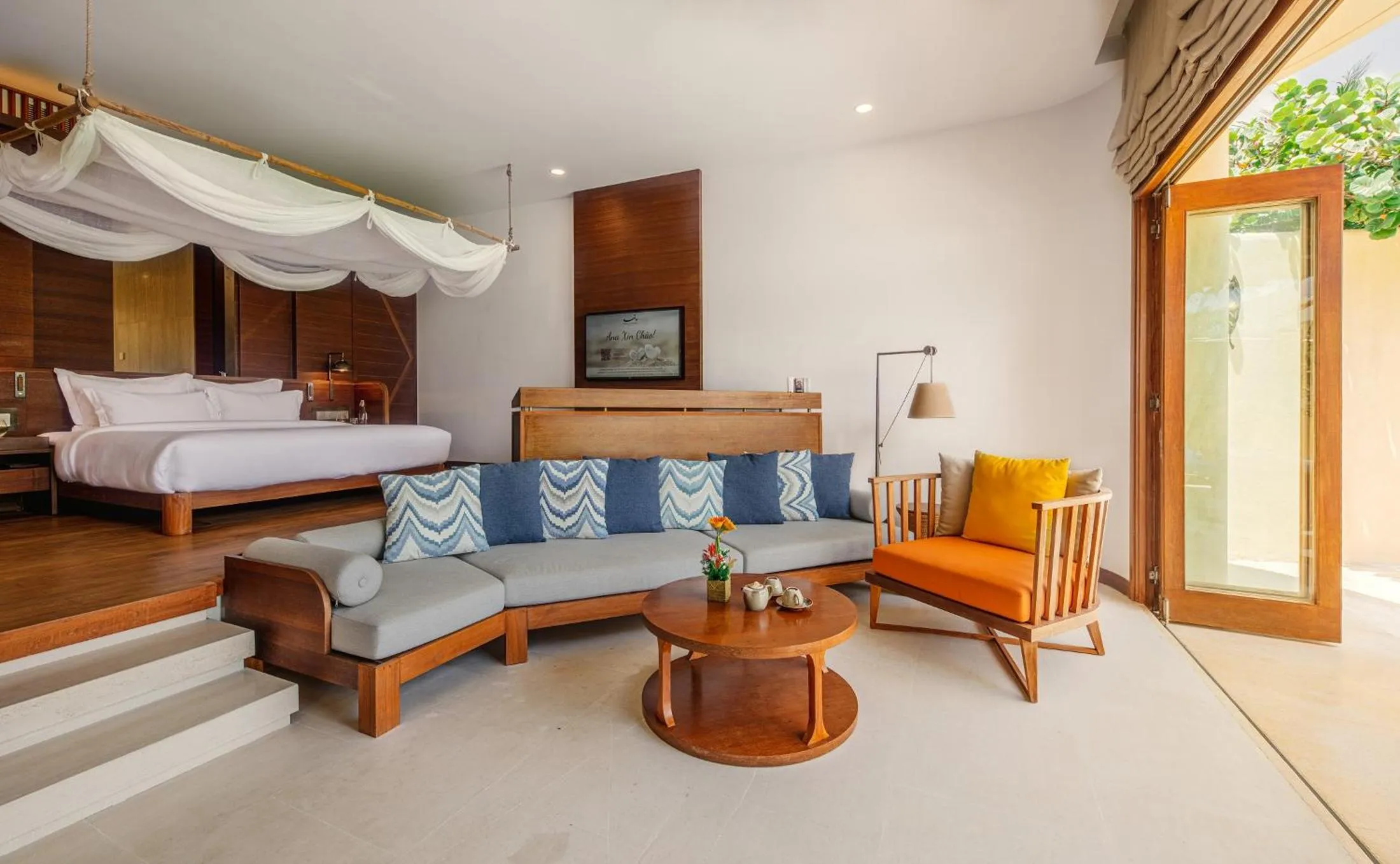 Seating area, Bed in Ana Mandara Cam Ranh