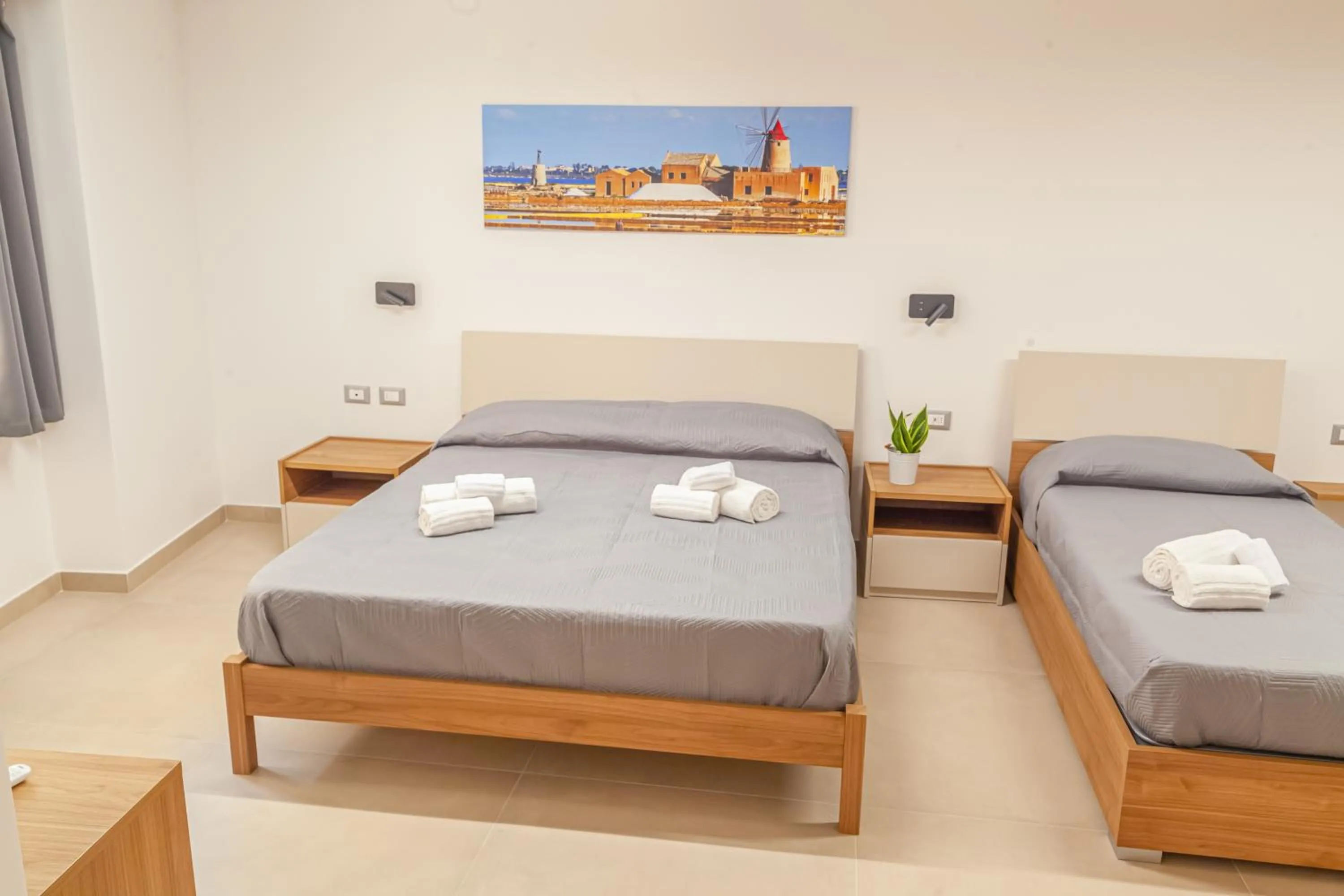 Bedroom, Bed in Isgrò Rooms