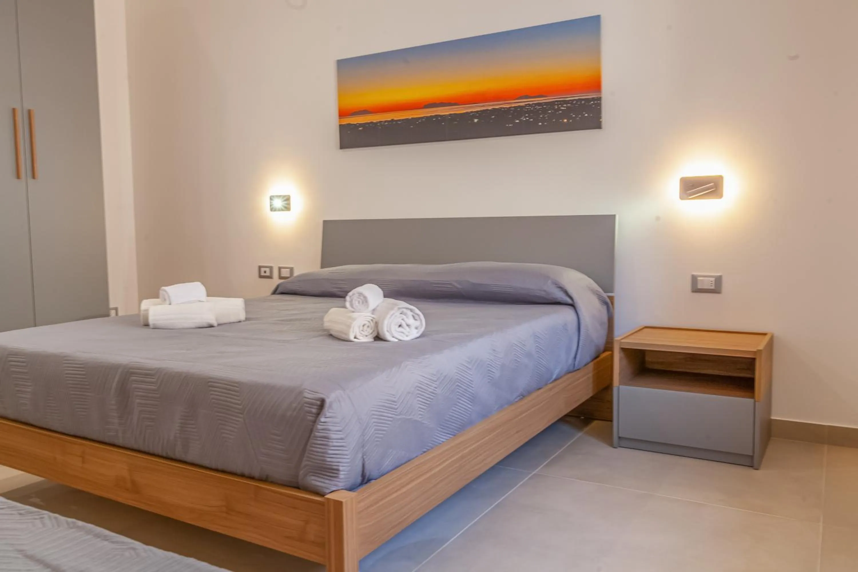 Bedroom, Bed in Isgrò Rooms