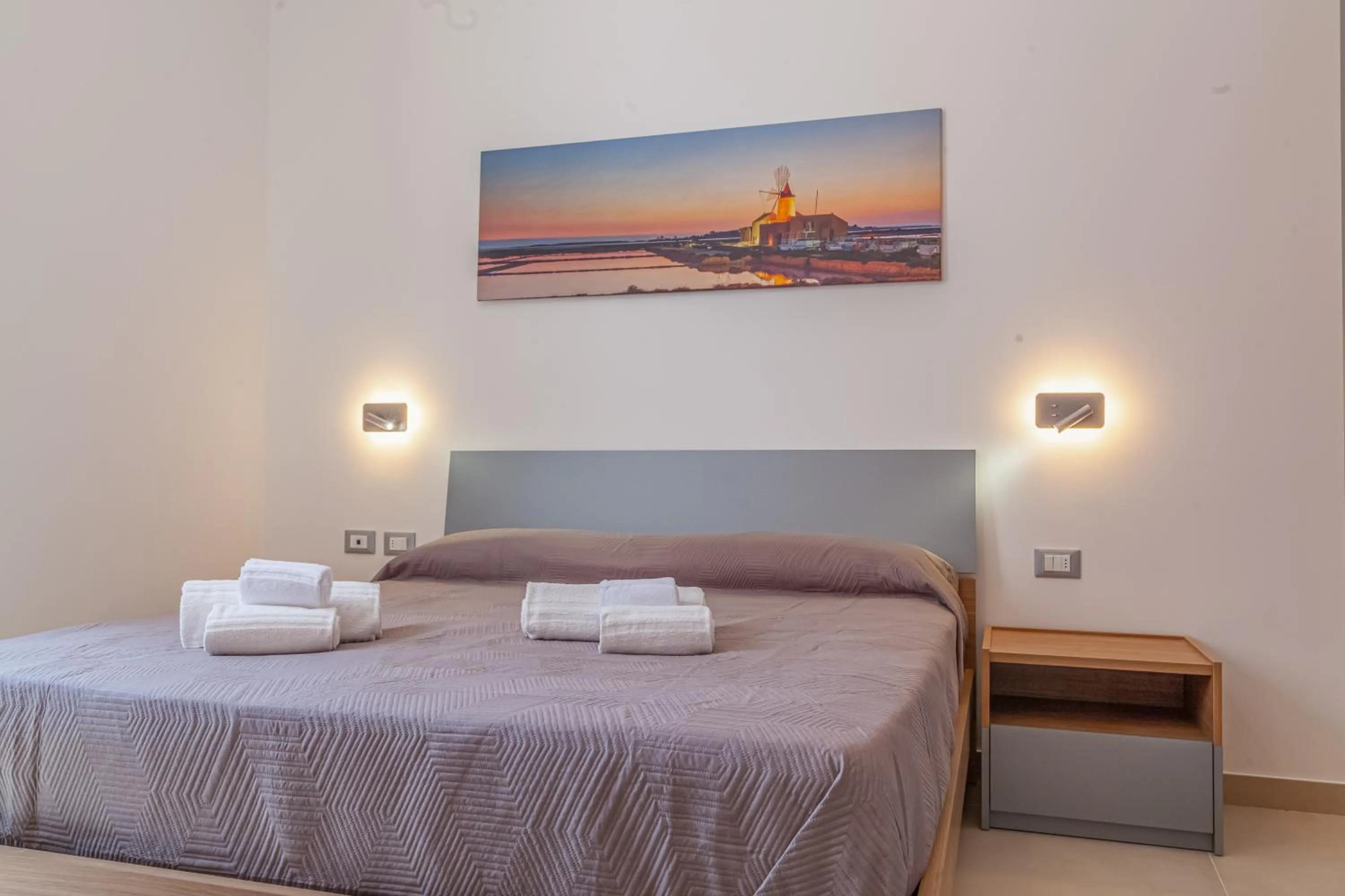 Bedroom, Bed in Isgrò Rooms