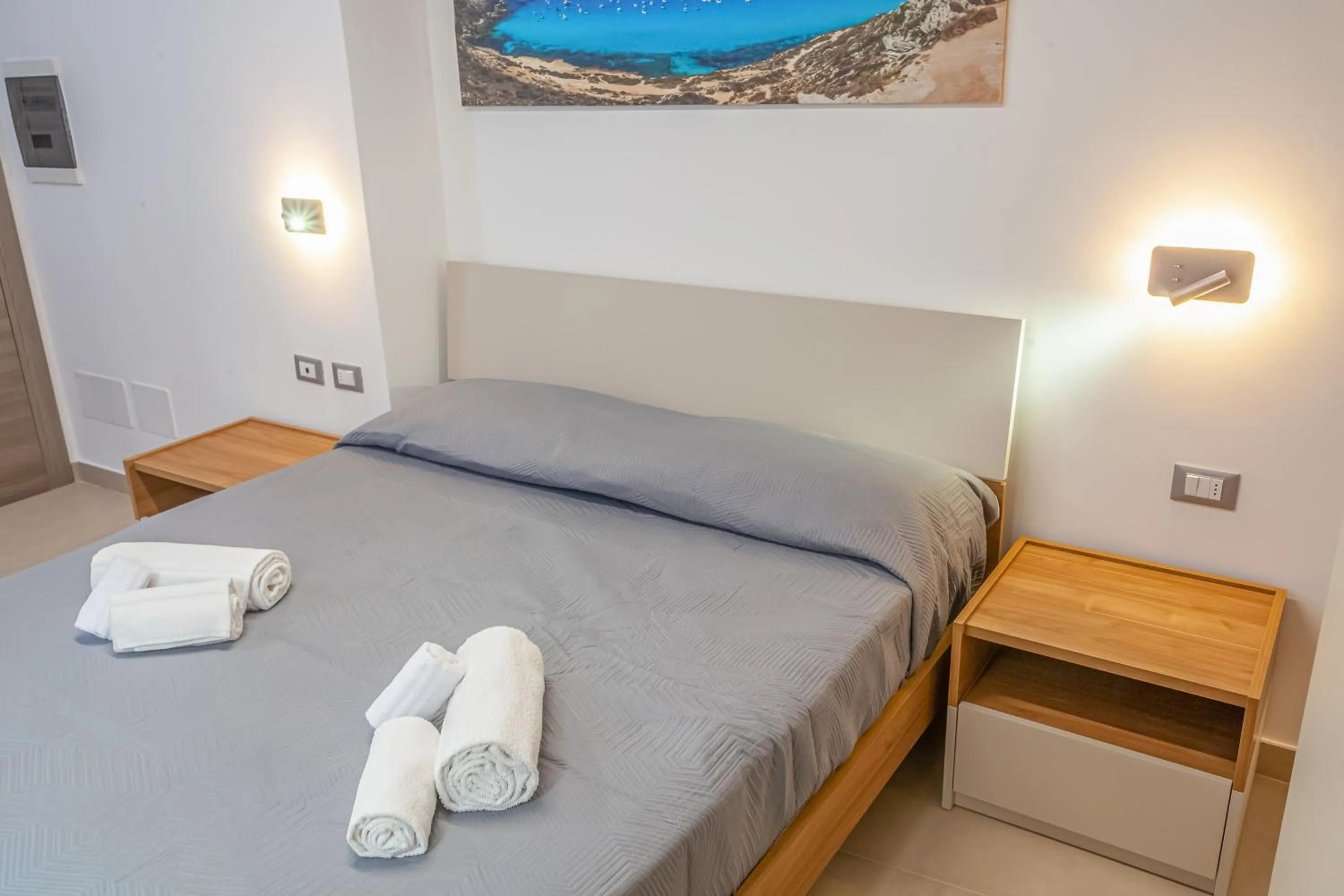 Bedroom, Bed in Isgrò Rooms