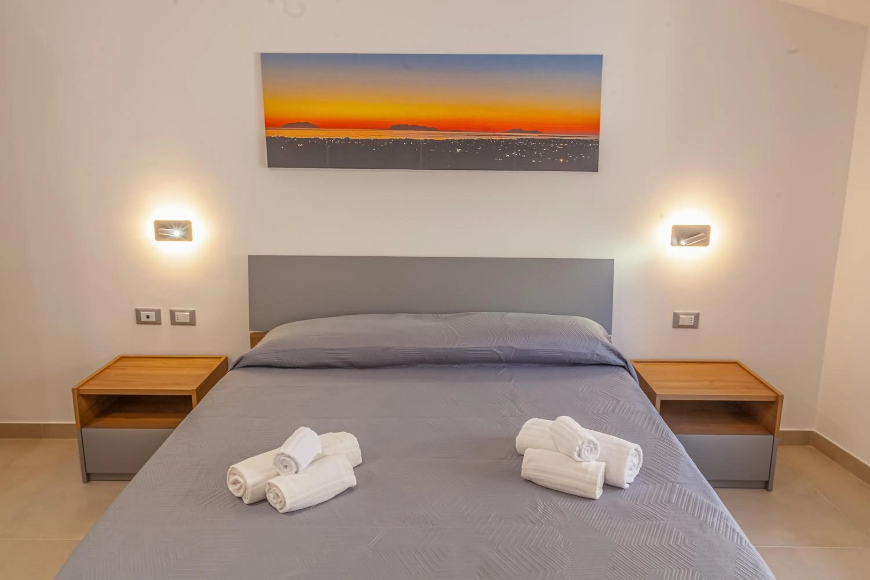 Bedroom, Bed in Isgrò Rooms