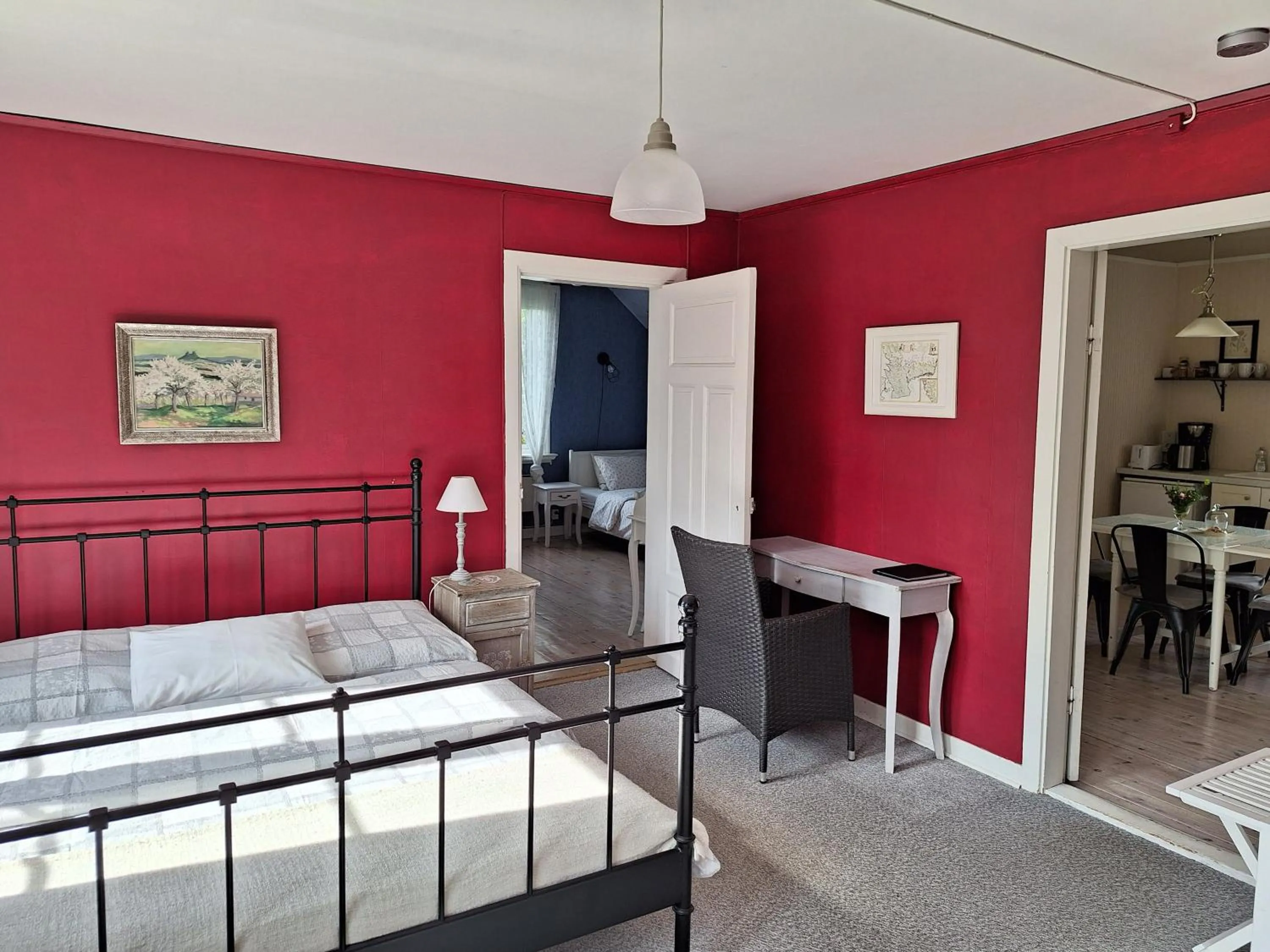 Bedroom in Hotell Vita Hästen Hästveda