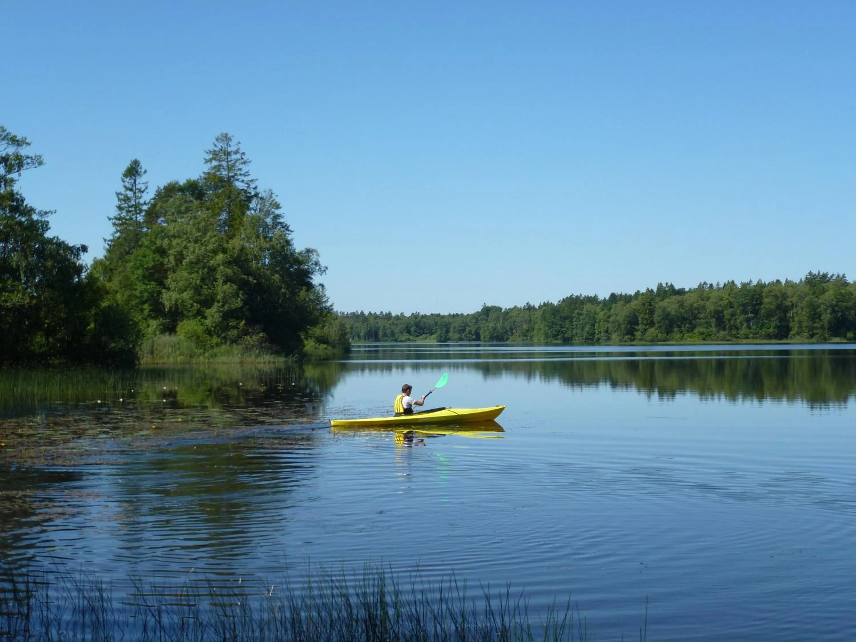 Canoeing in Hotell Vita Hästen Hästveda