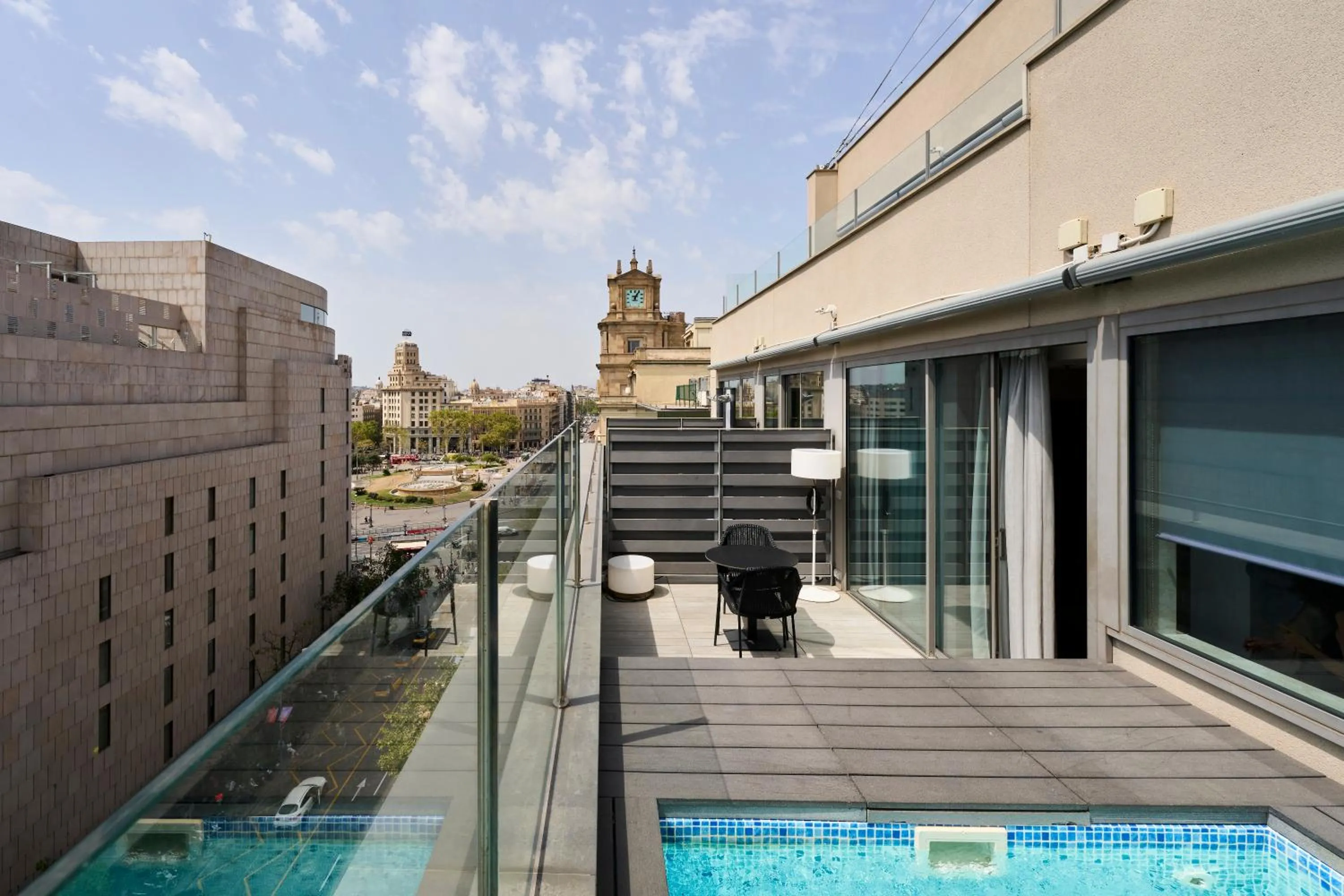 Balcony/Terrace in Catalonia Square 4* Sup