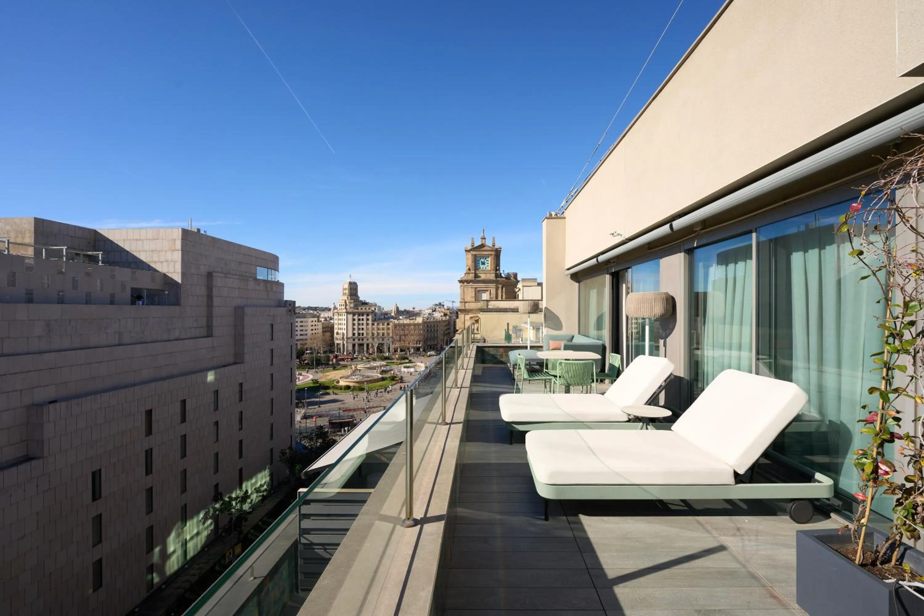Balcony/Terrace in Catalonia Square 4* Sup