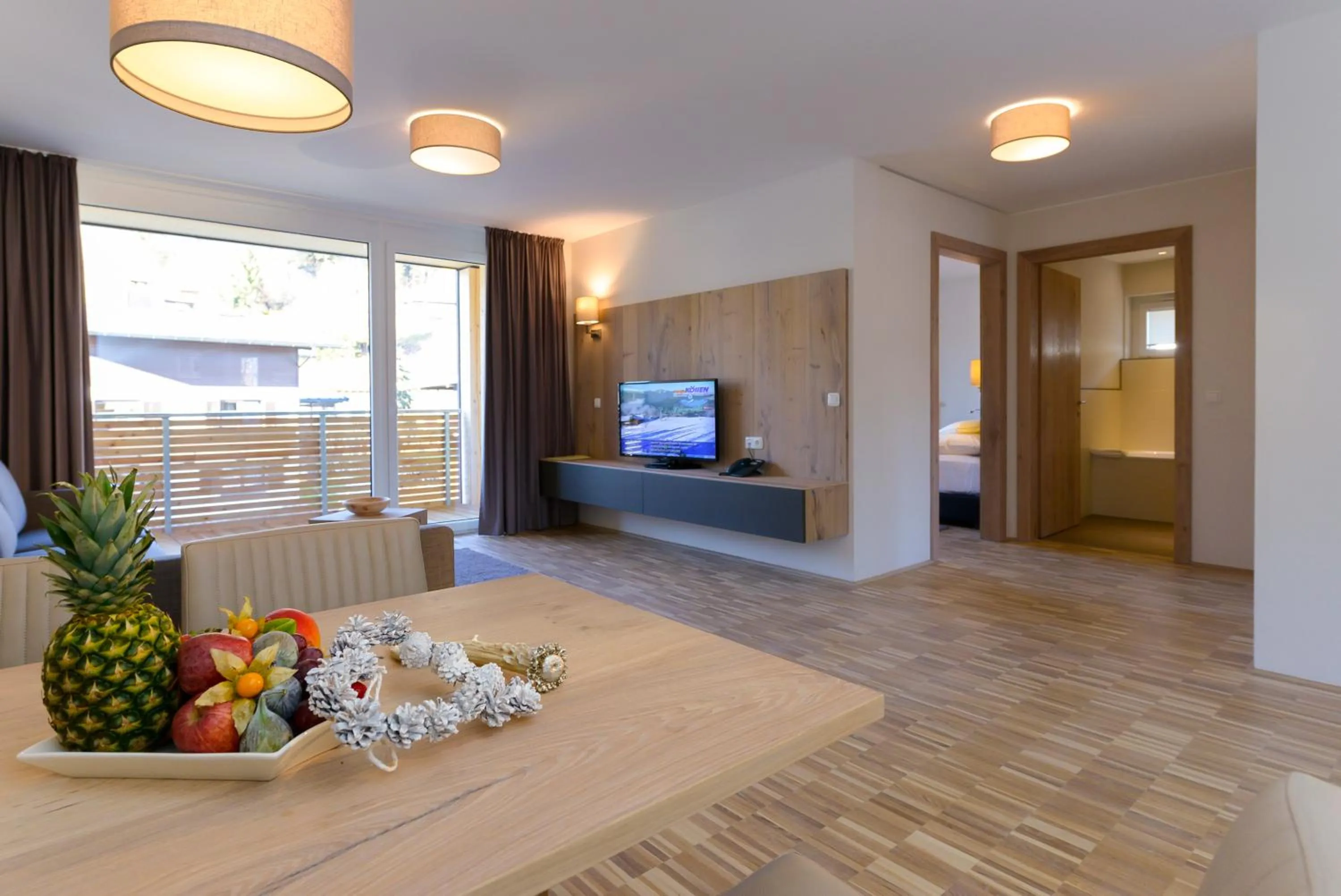 Living room in Appartementhotel Sonnenhof