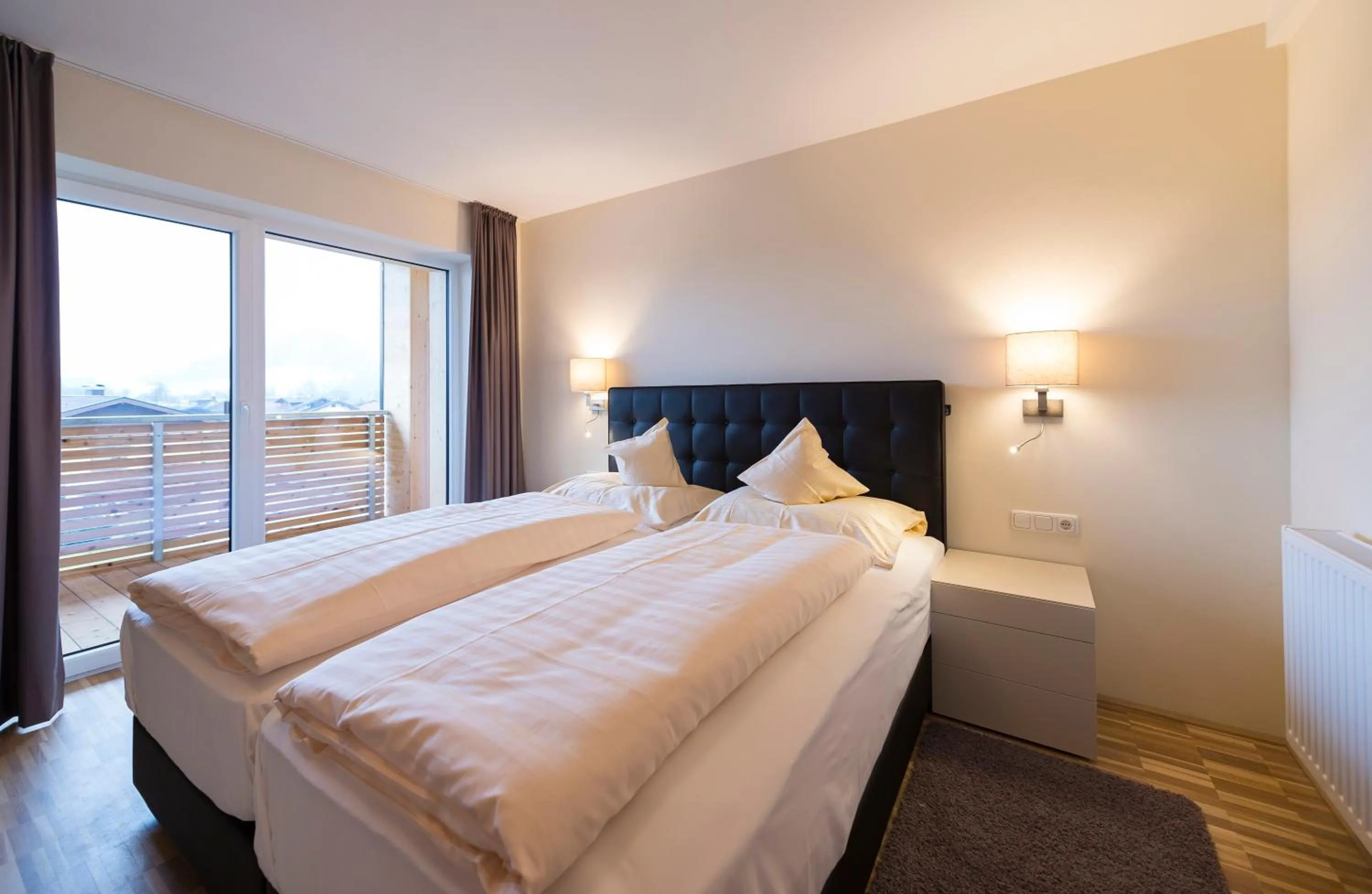 Bedroom, Bed in Appartementhotel Sonnenhof