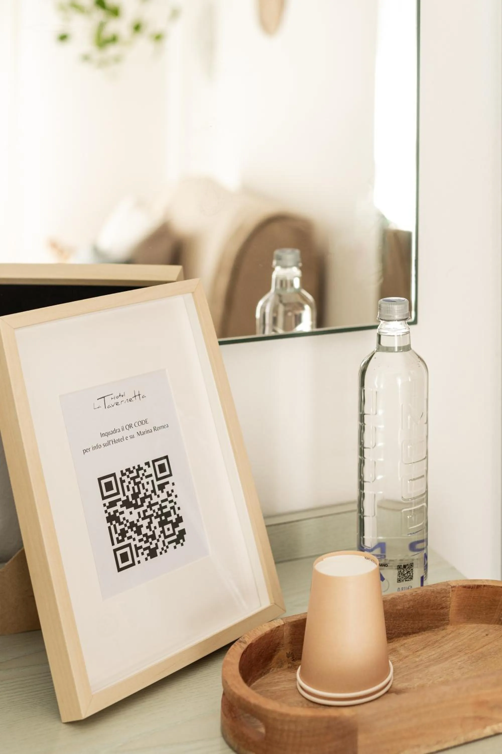 Decorative detail in La Tavernetta