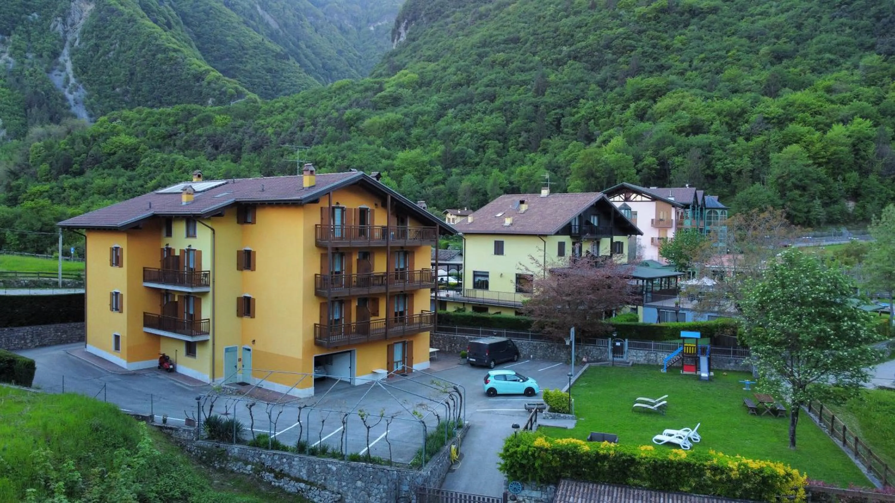 Children play ground in Residenza Arcobaleno