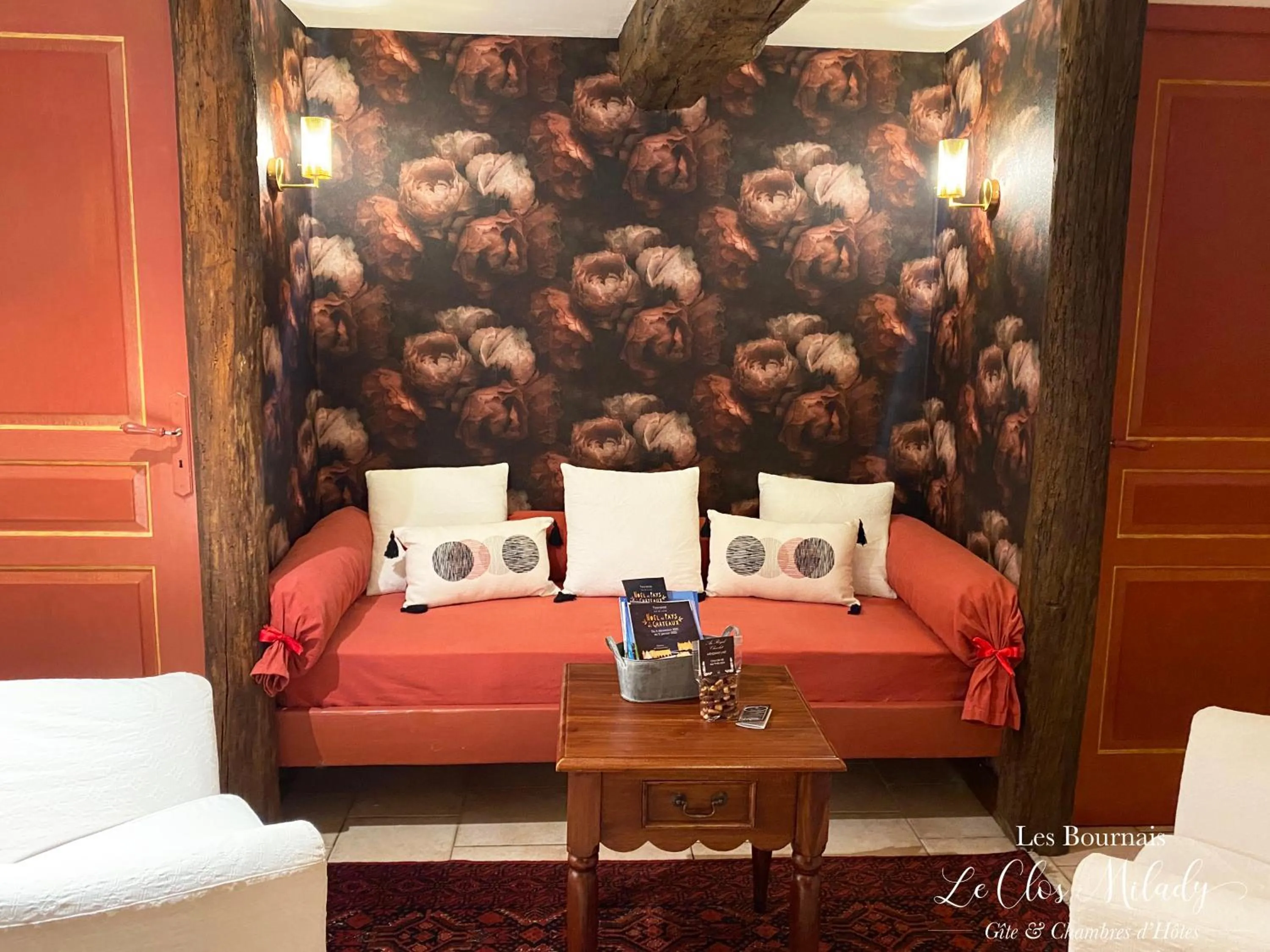 Living room in Chambres d'Hôtes Les Bournais - Le Clos Milady