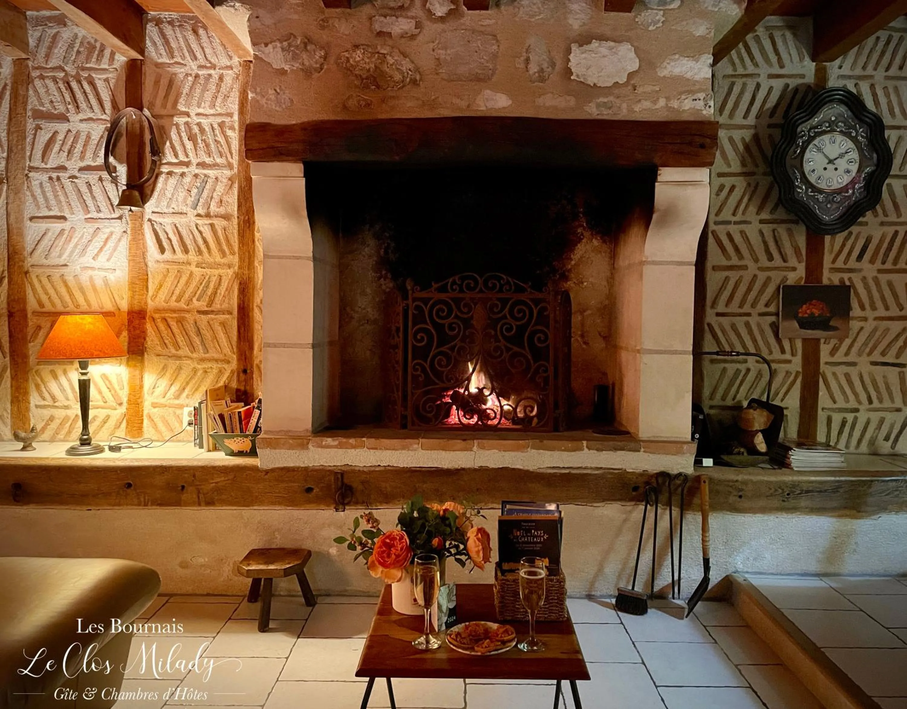 Living room in Chambres d'Hôtes Les Bournais - Le Clos Milady