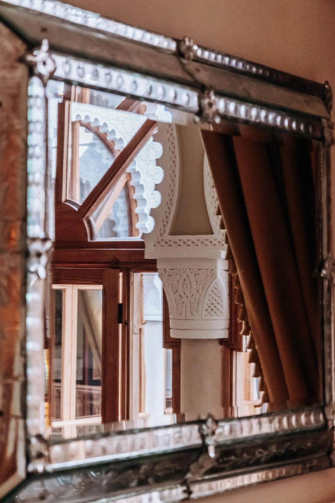 Decorative detail in Riad Ksar Al Amal & Spa