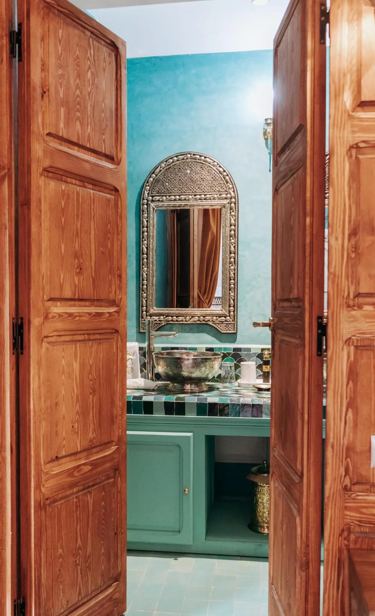 Bathroom in Riad Ksar Al Amal & Spa