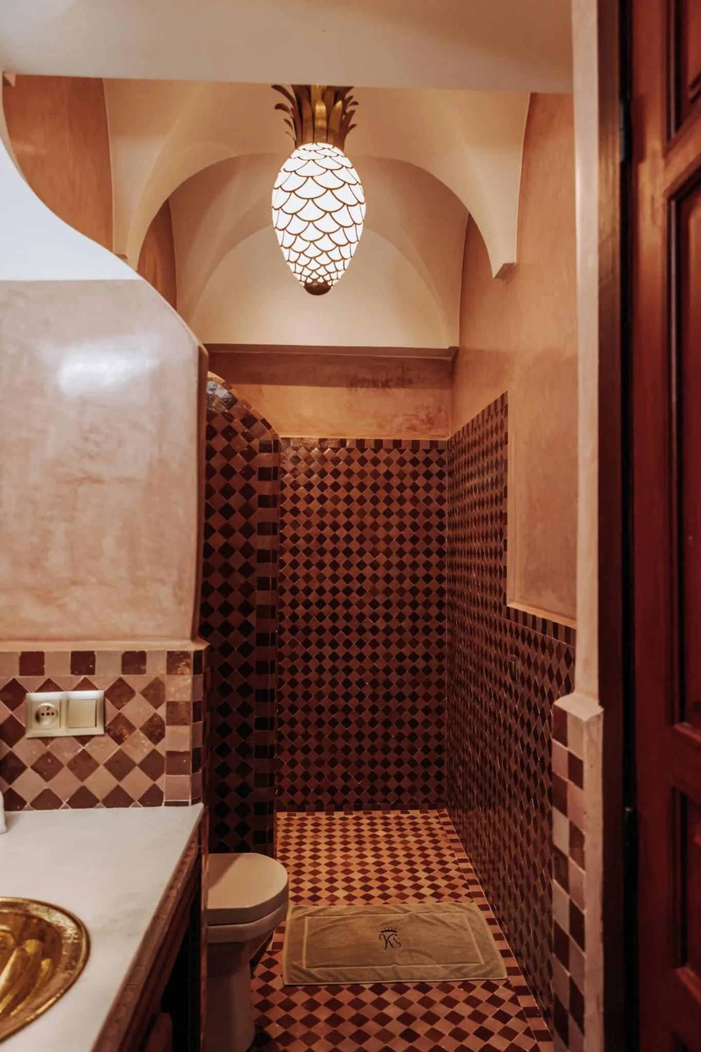Bathroom in Riad Ksar Al Amal & Spa