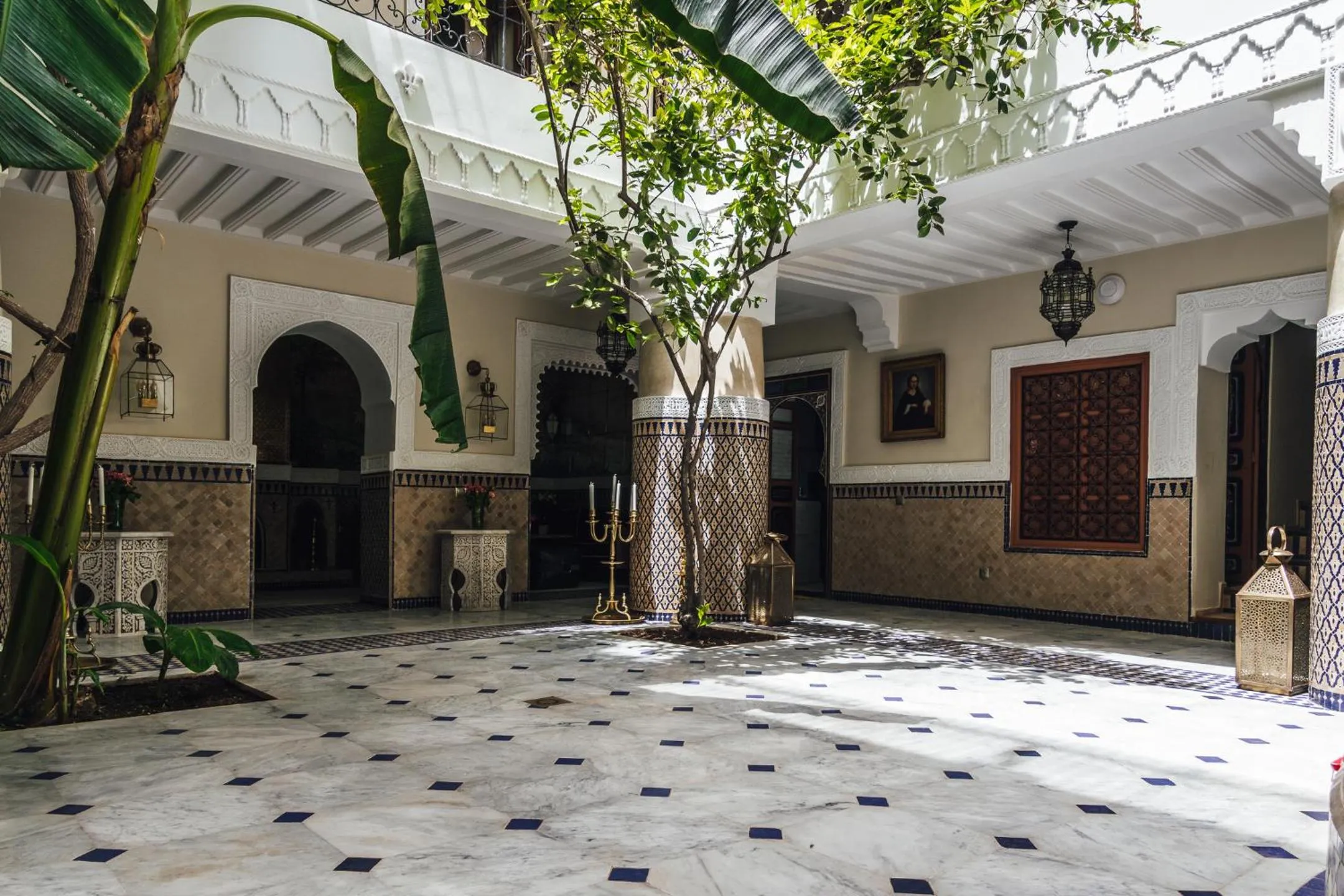 Patio in Riad Ksar Al Amal & Spa