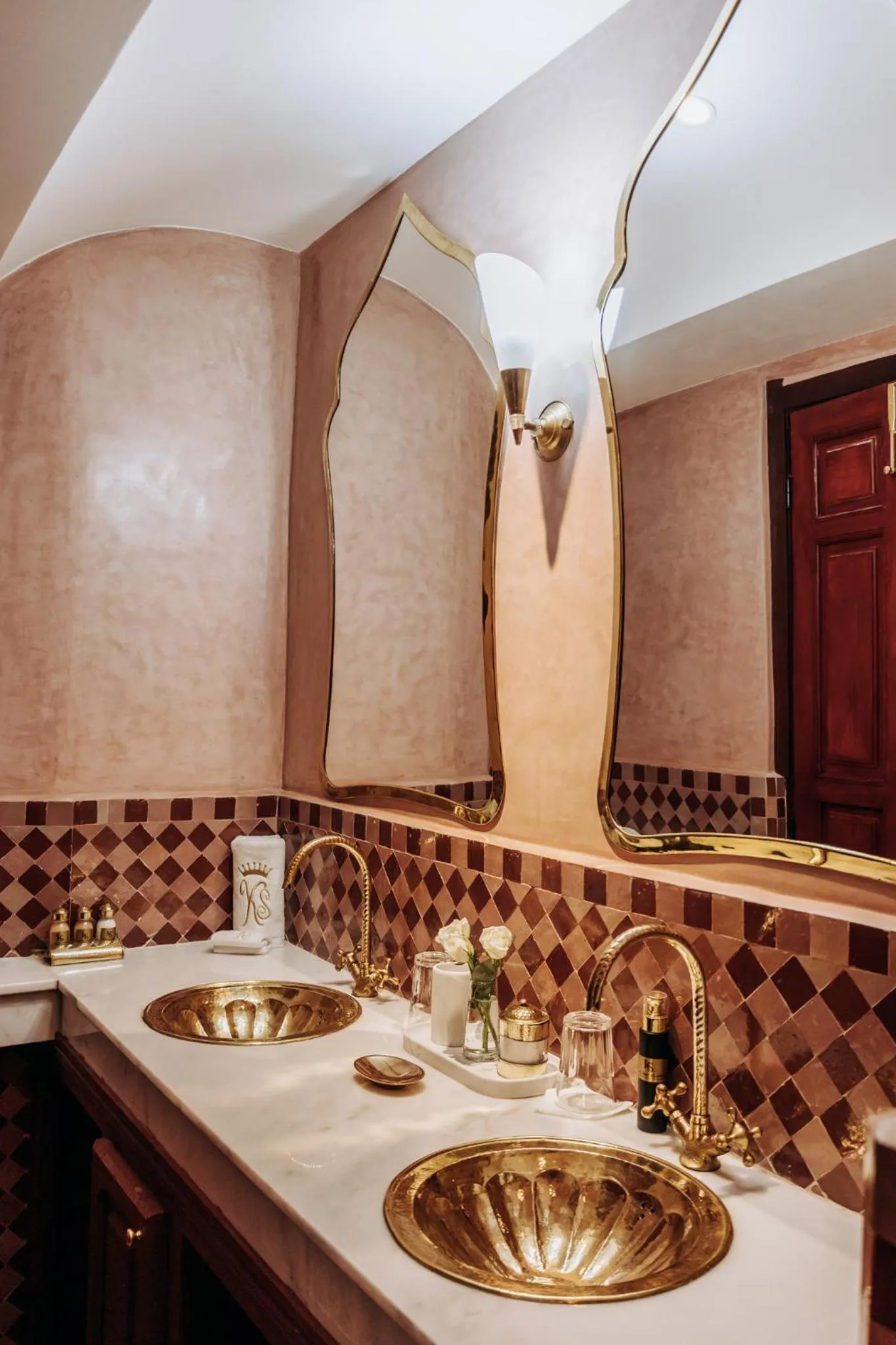 Bathroom in Riad Ksar Al Amal & Spa