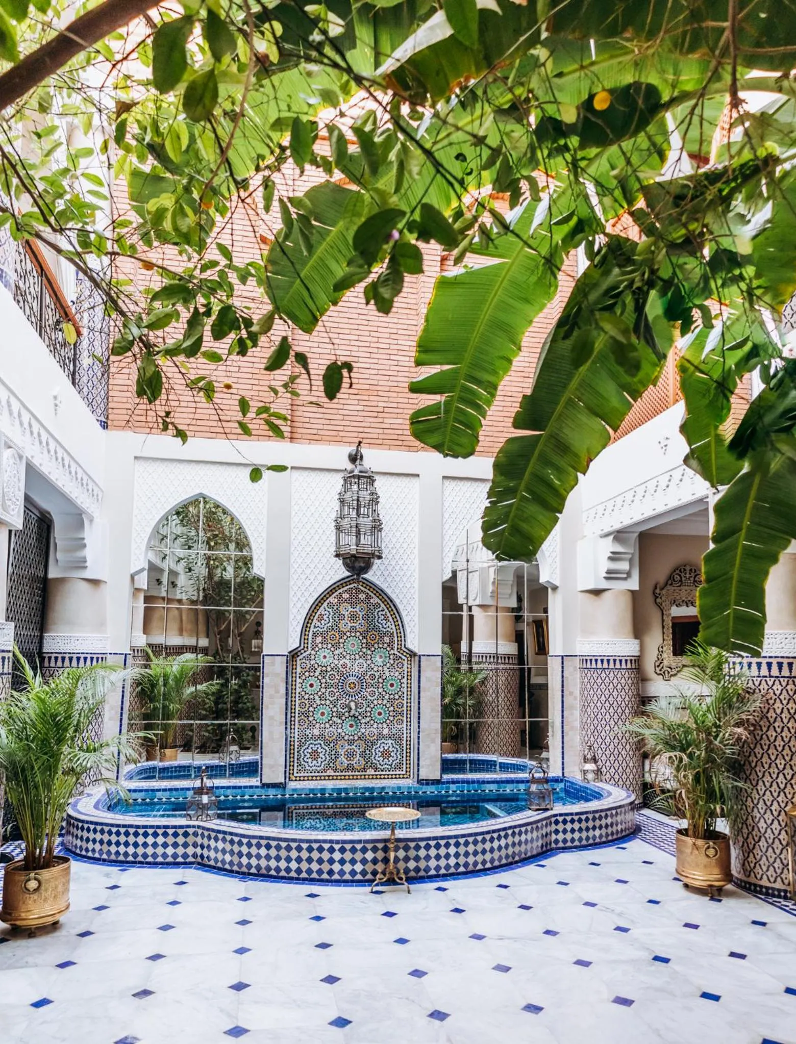 Patio in Riad Ksar Al Amal & Spa