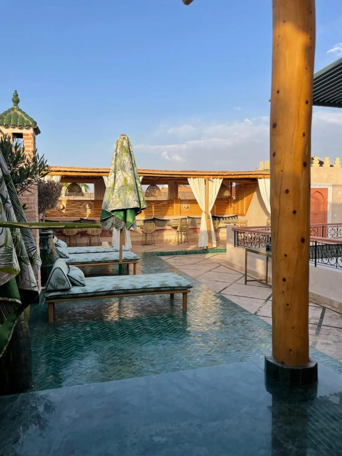 Patio in Riad Ksar Al Amal & Spa