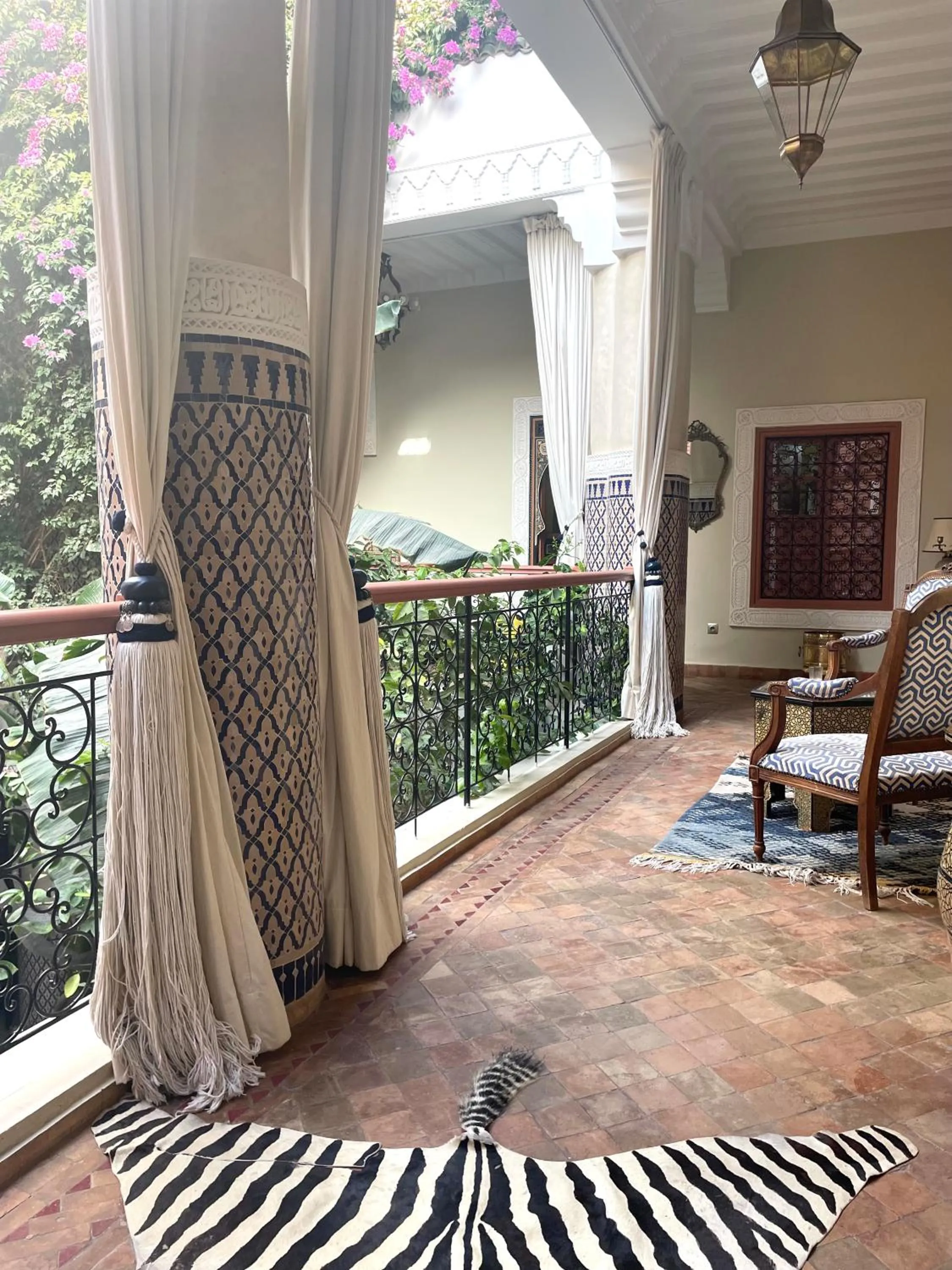 Patio in Riad Ksar Al Amal & Spa