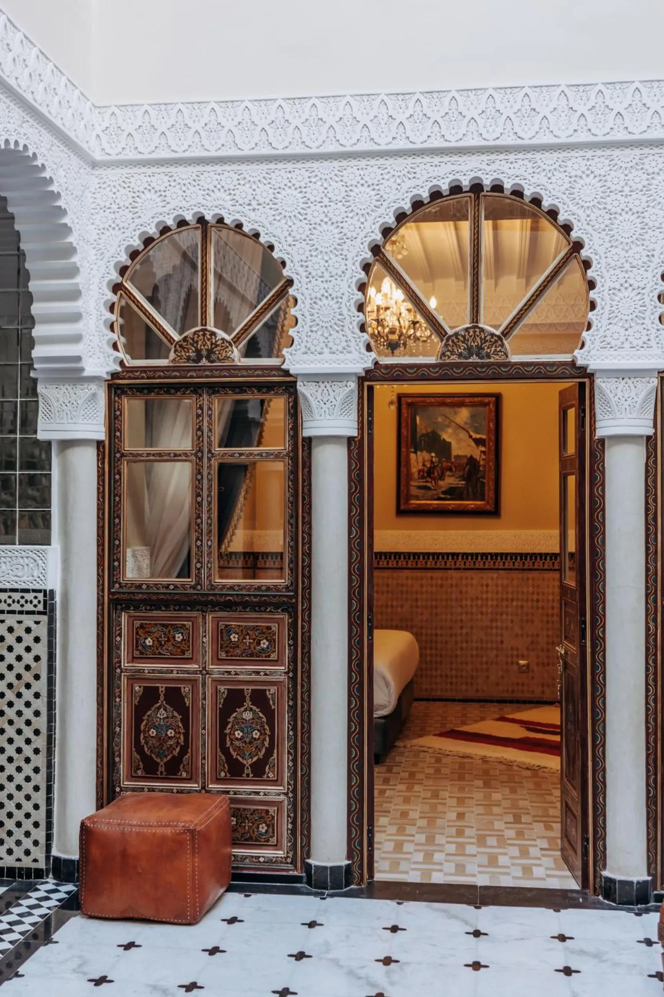 Bedroom in Riad Ksar Al Amal & Spa