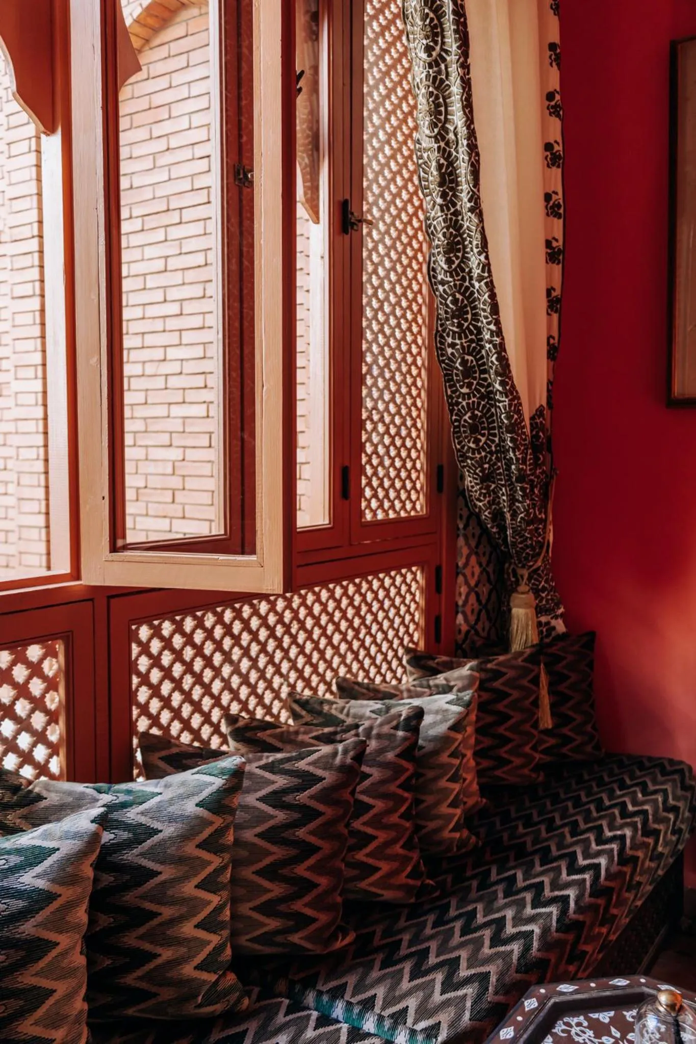 Living room in Riad Ksar Al Amal & Spa