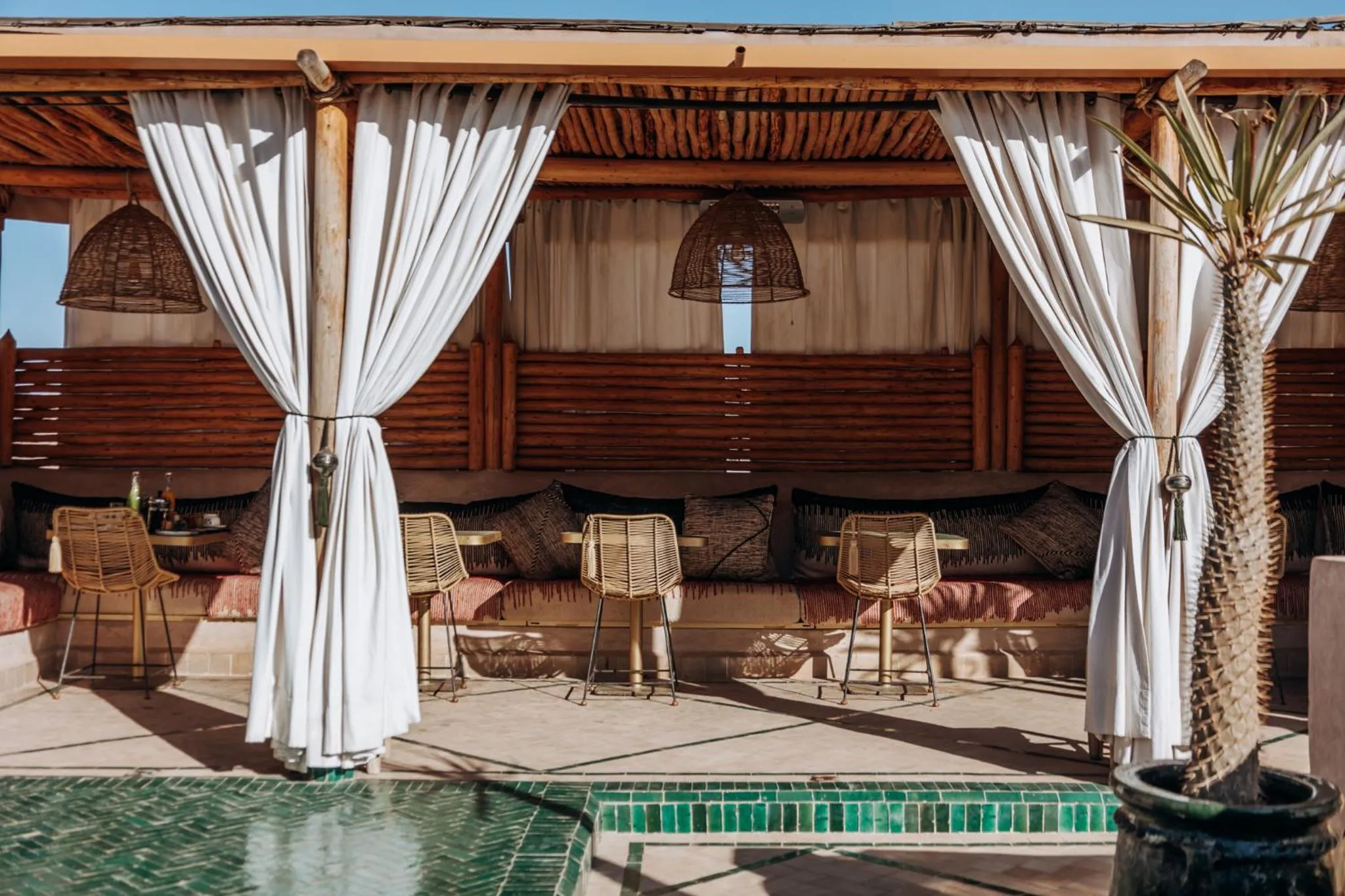 Patio in Riad Ksar Al Amal & Spa