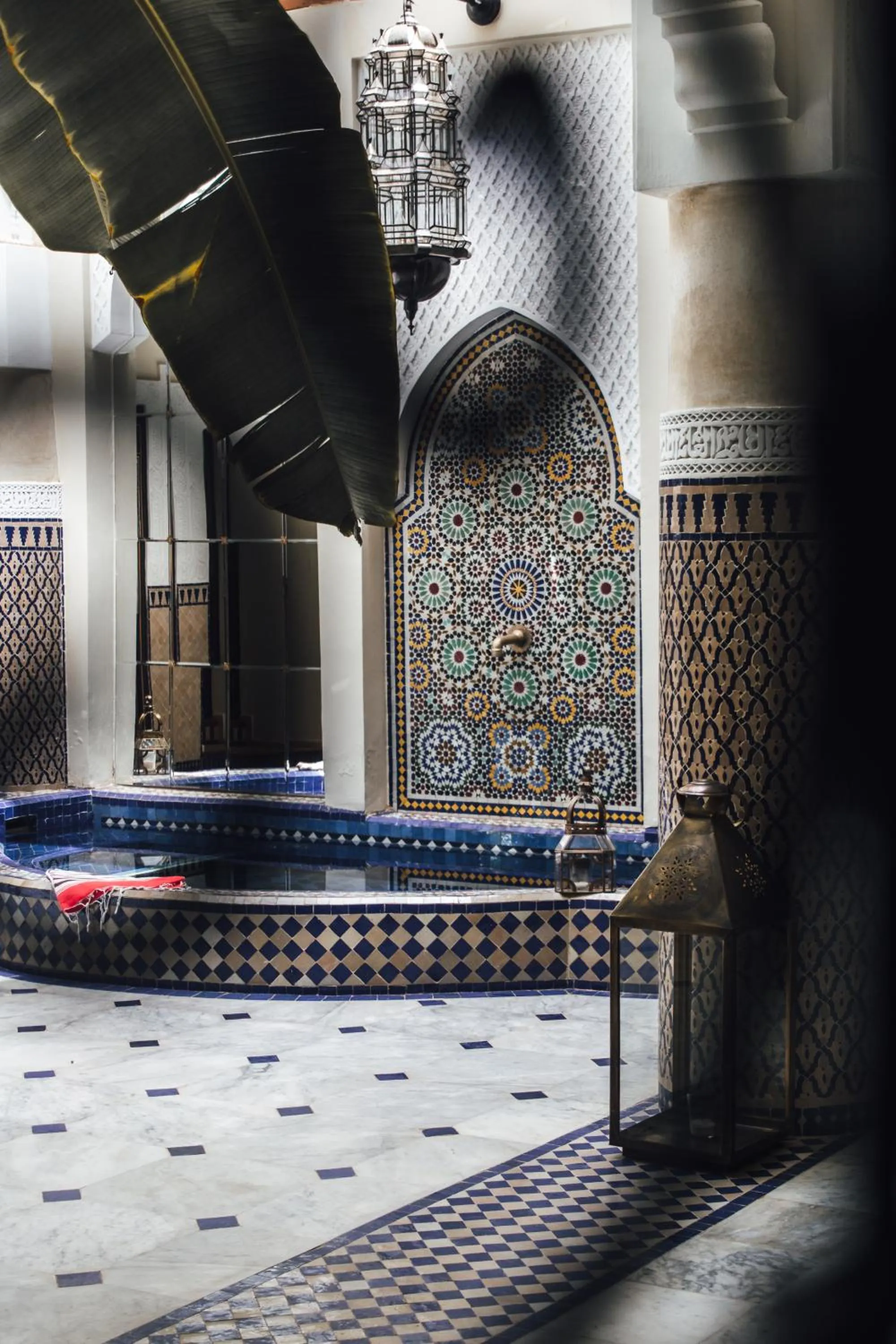 Swimming pool in Riad Ksar Al Amal & Spa