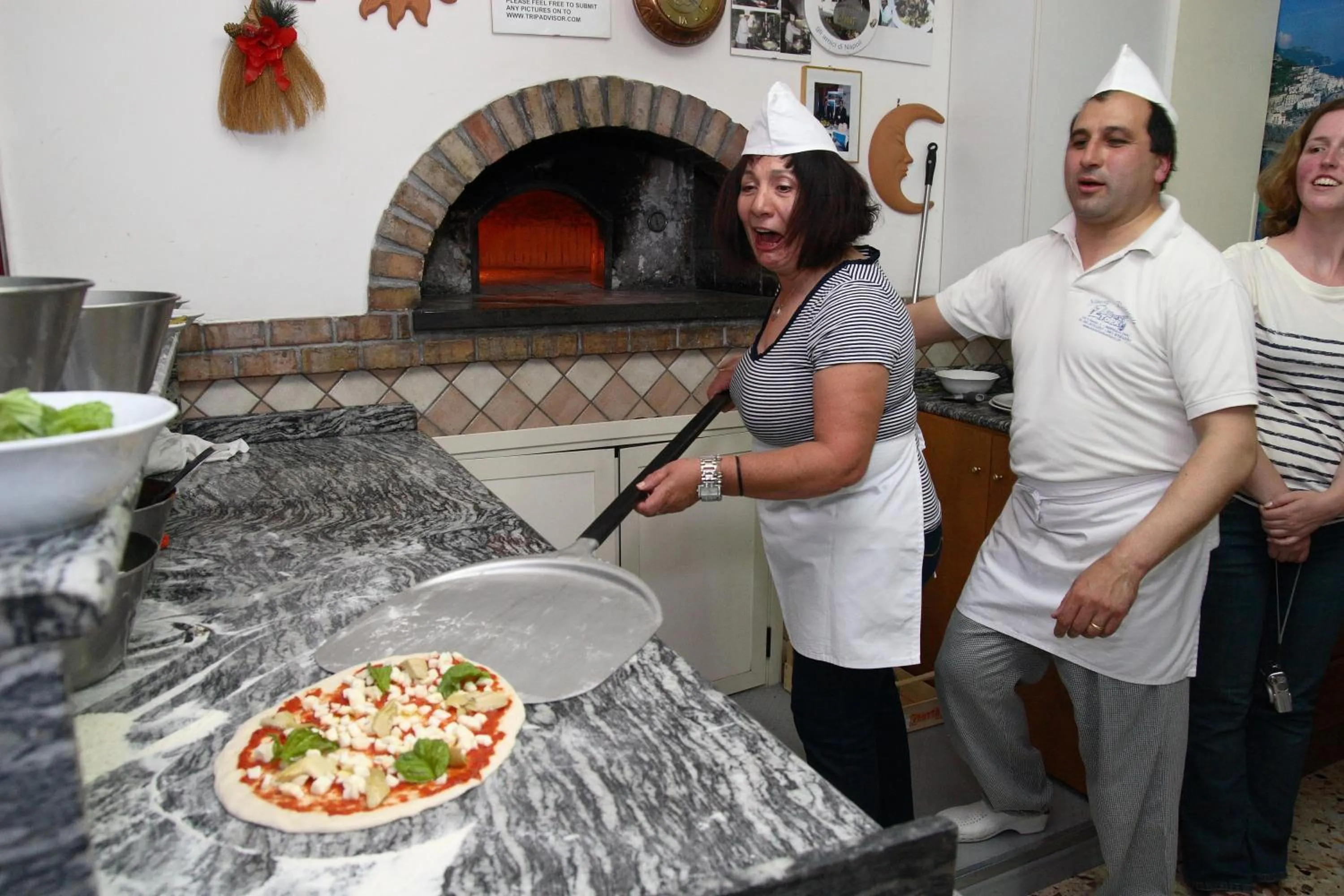 People in Hotel Due Torri