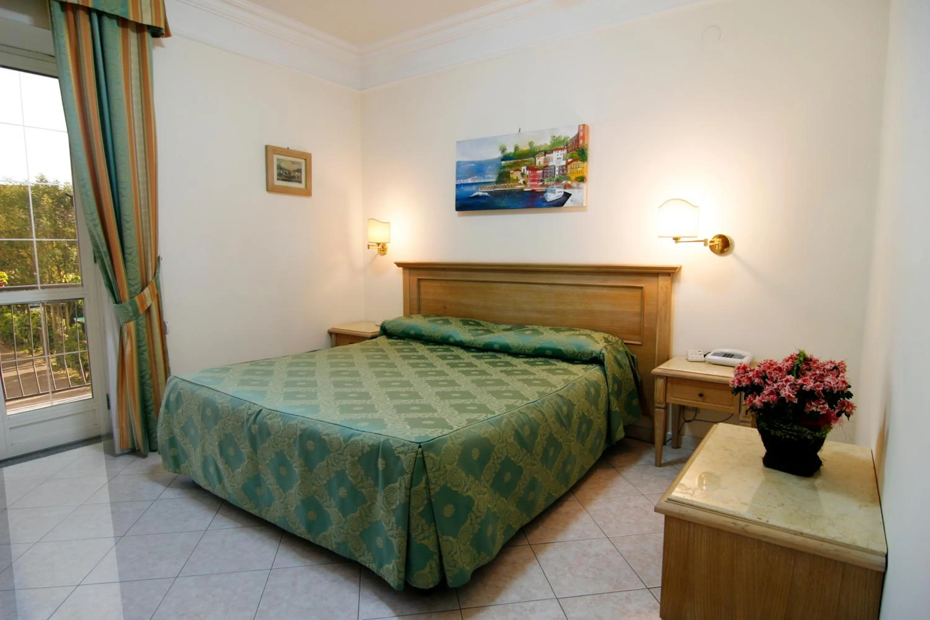 Bedroom in Hotel Due Torri