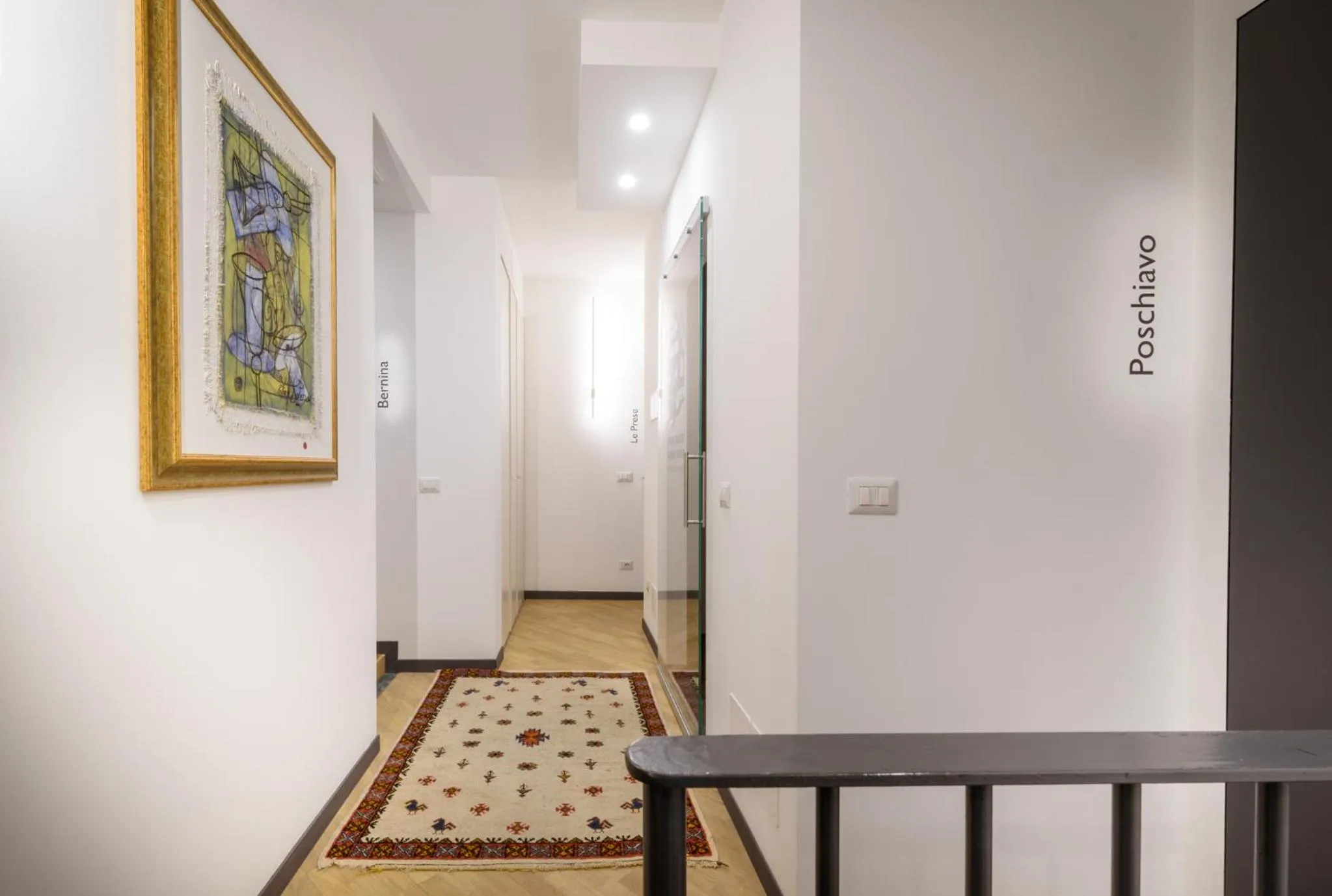 Lobby or reception in Eco Rooms&Breakfast Tirano