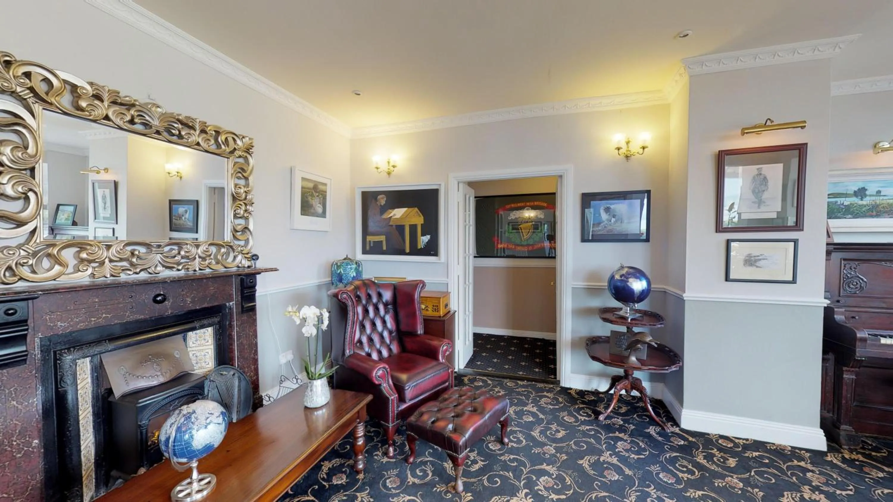 Lobby or reception in Milltown House Dingle
