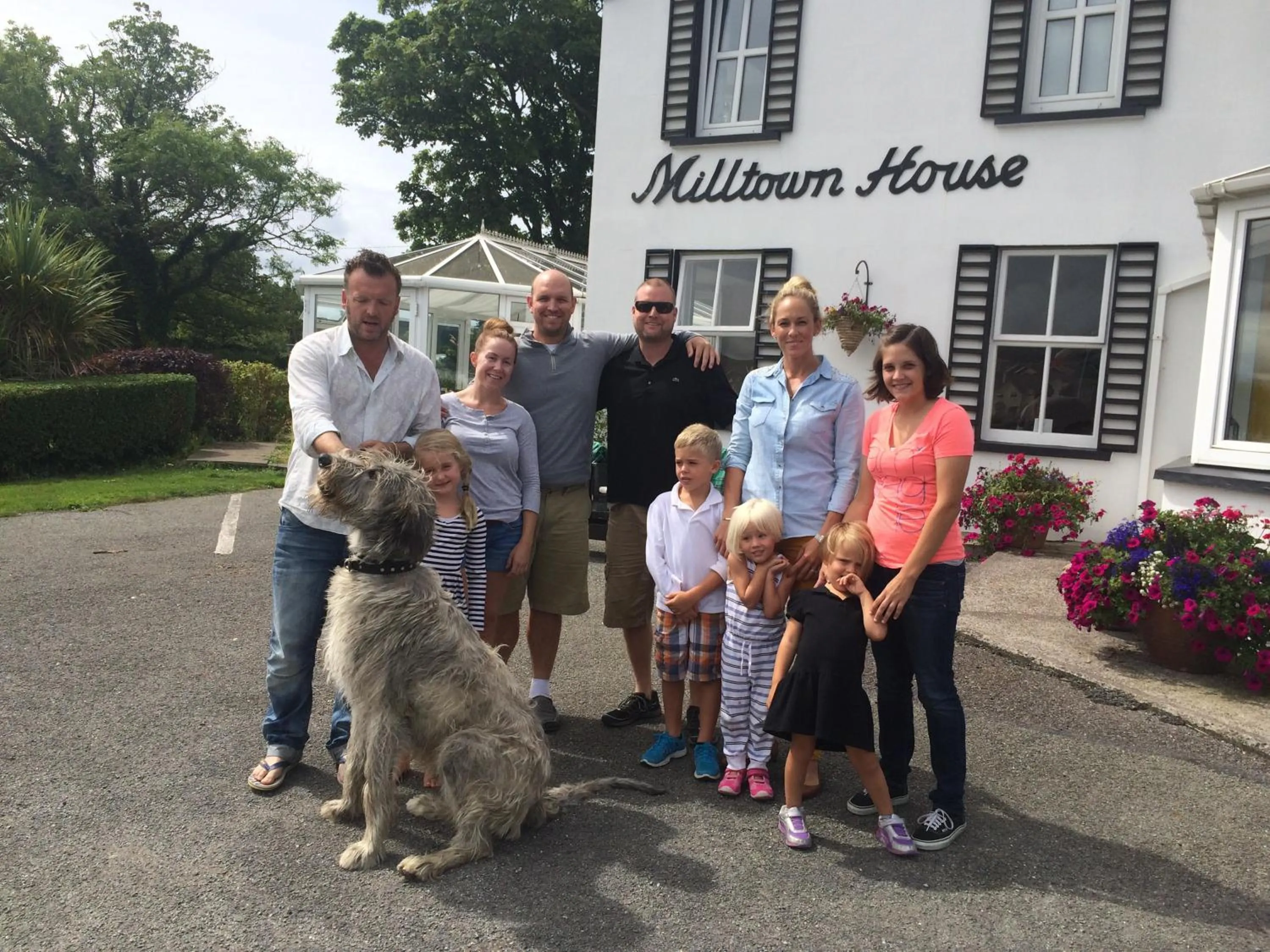 Facade/entrance in Milltown House Dingle