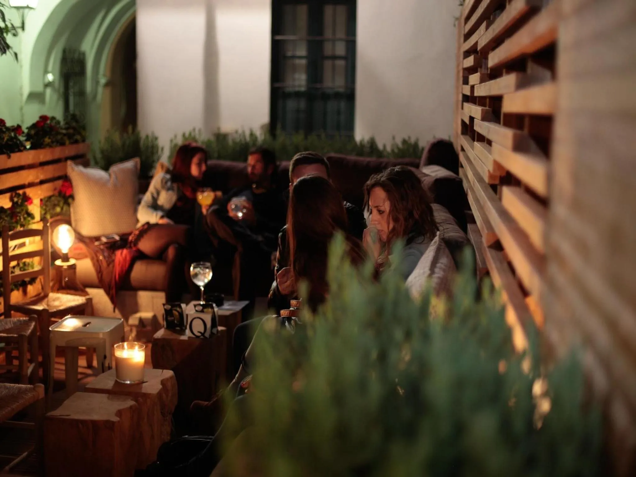 Facade/entrance in Toc Hostel Sevilla