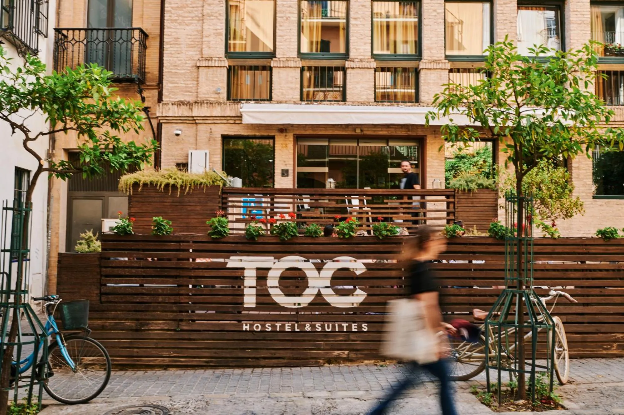 Property building in Toc Hostel Sevilla