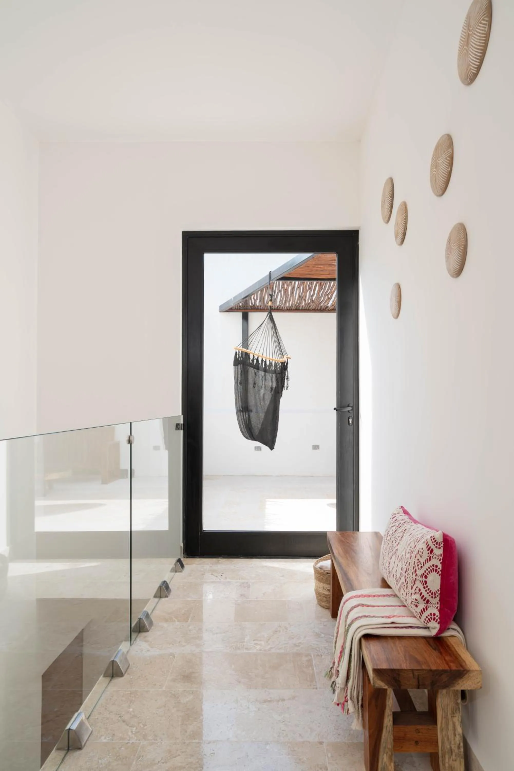 Balcony/Terrace, Bed in Tulum Cozy 3 Bedrooms Townhome-Centrally Located-Gated-WIFI