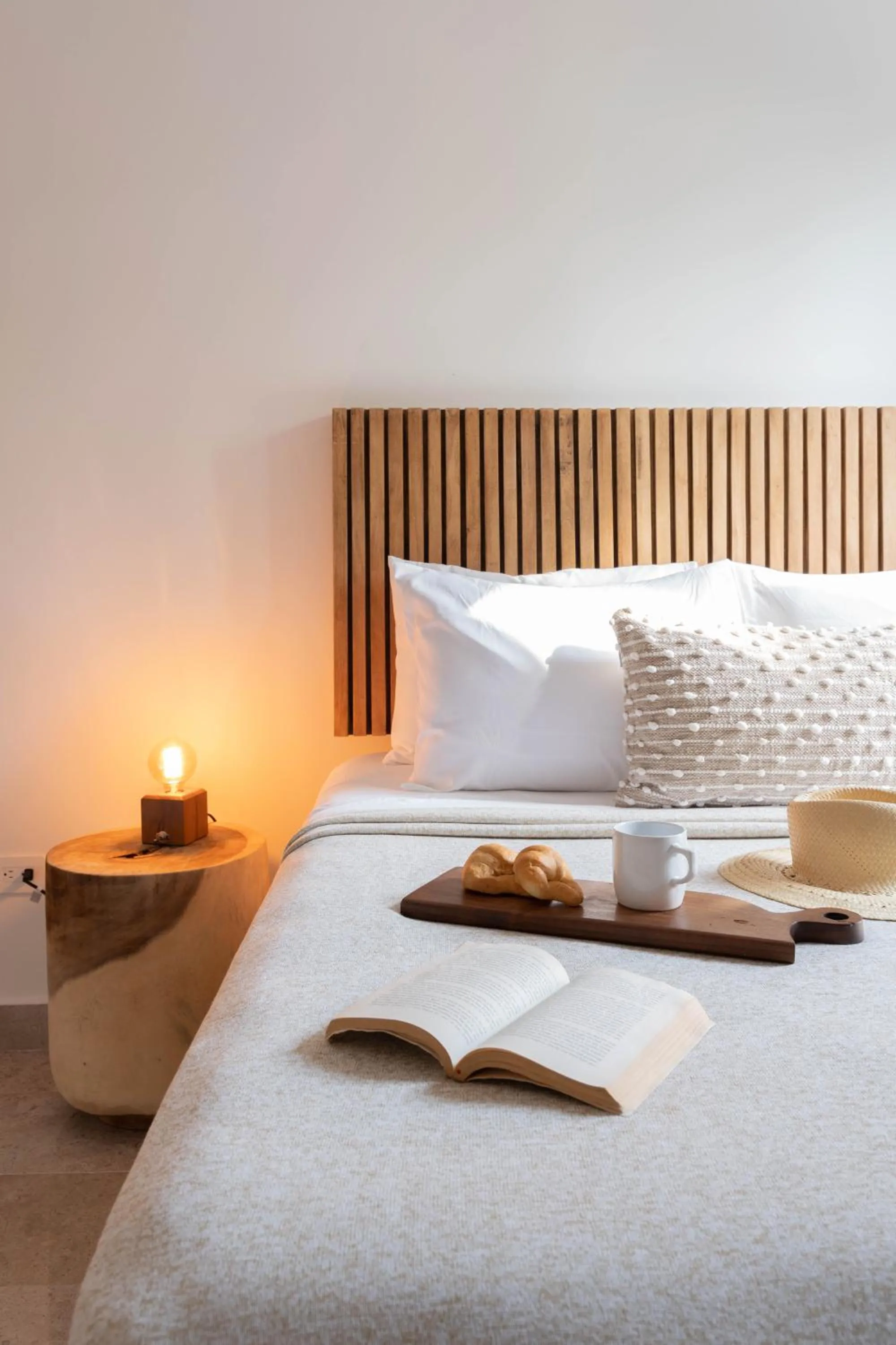 Bed in Tulum Cozy 3 Bedrooms Townhome-Centrally Located-Gated-WIFI