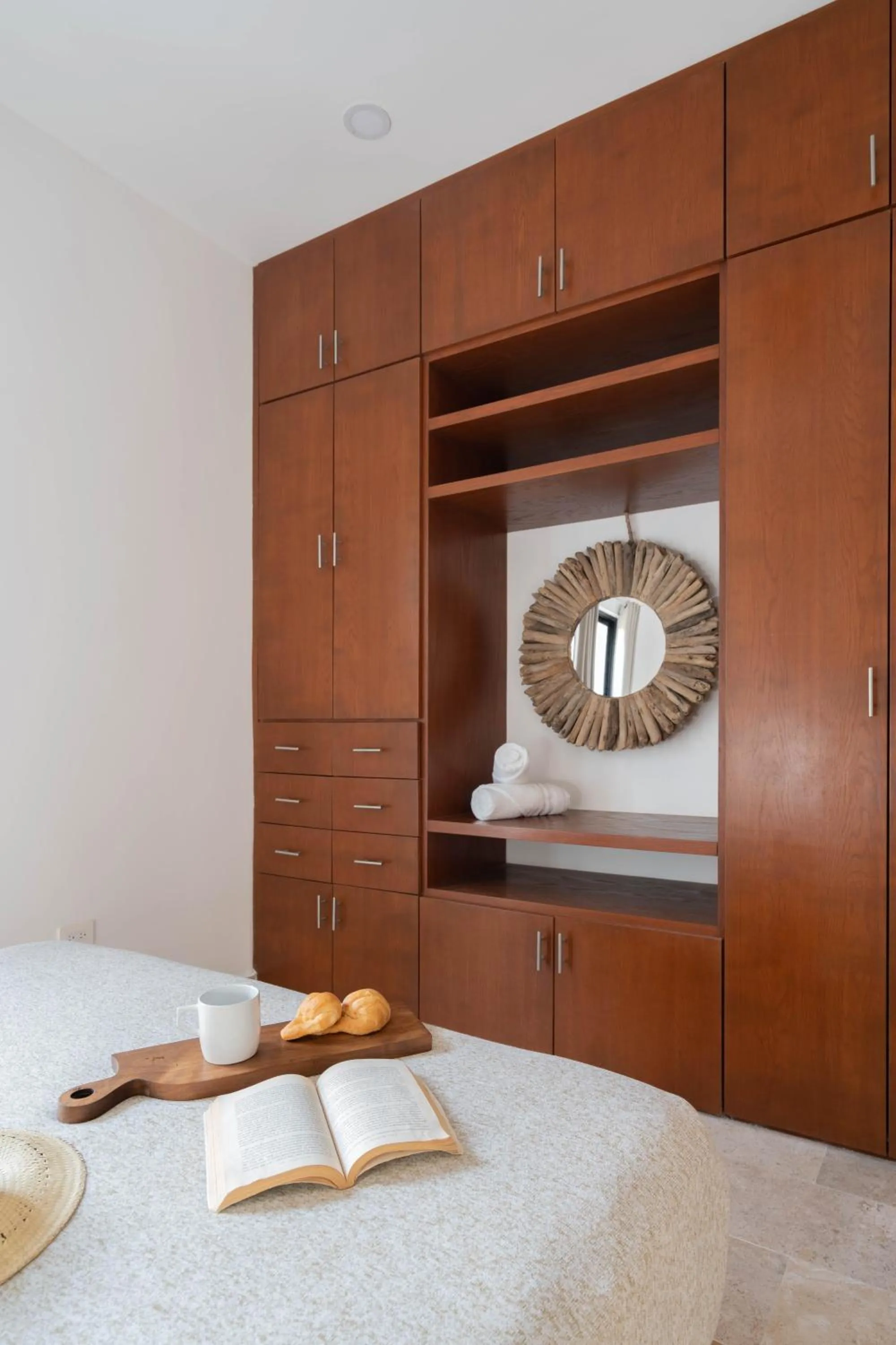 Bed in Tulum Cozy 3 Bedrooms Townhome-Centrally Located-Gated-WIFI