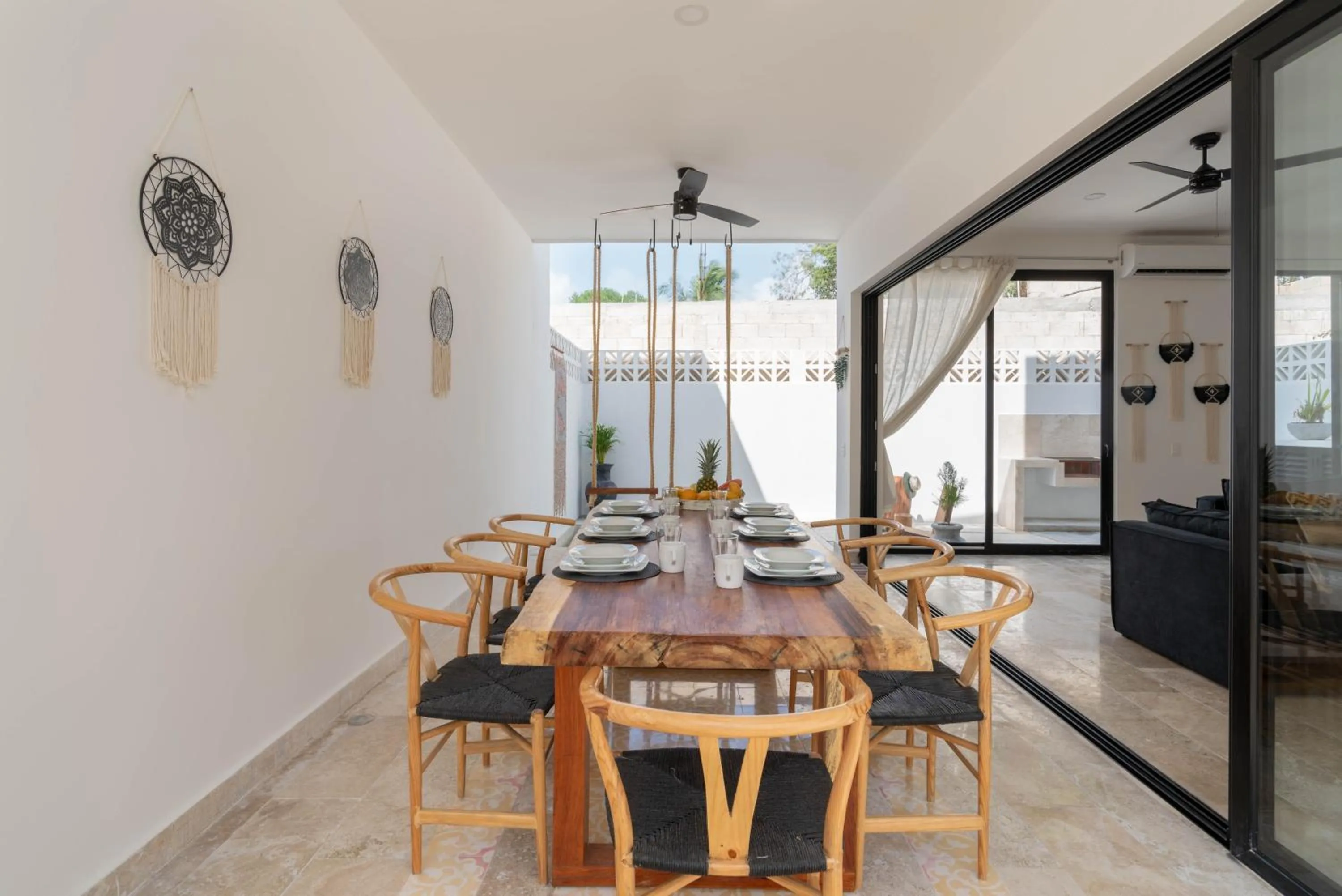 Seating area in Tulum Cozy 3 Bedrooms Townhome-Centrally Located-Gated-WIFI