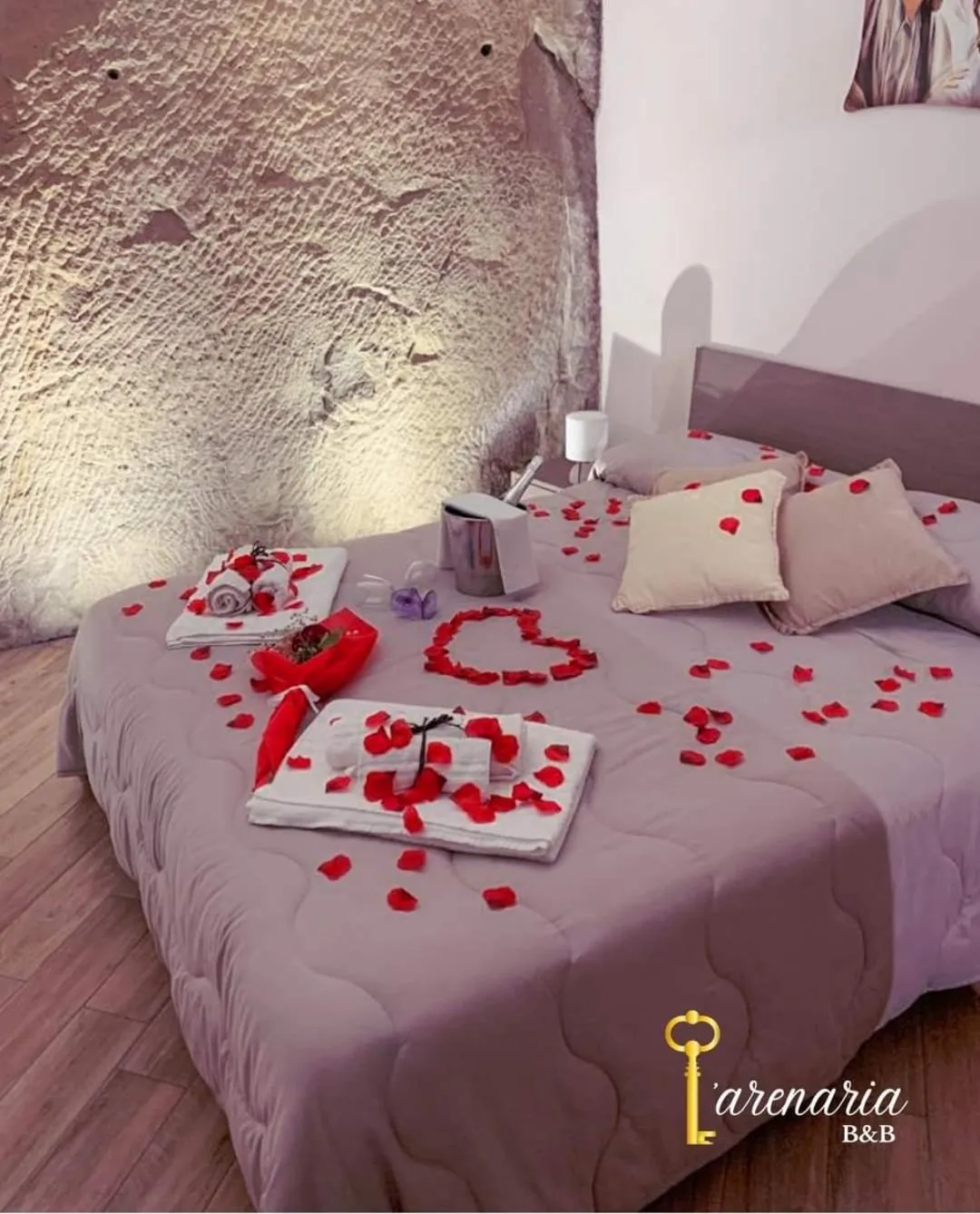 Bedroom, Bed in B&B L'Arenaria