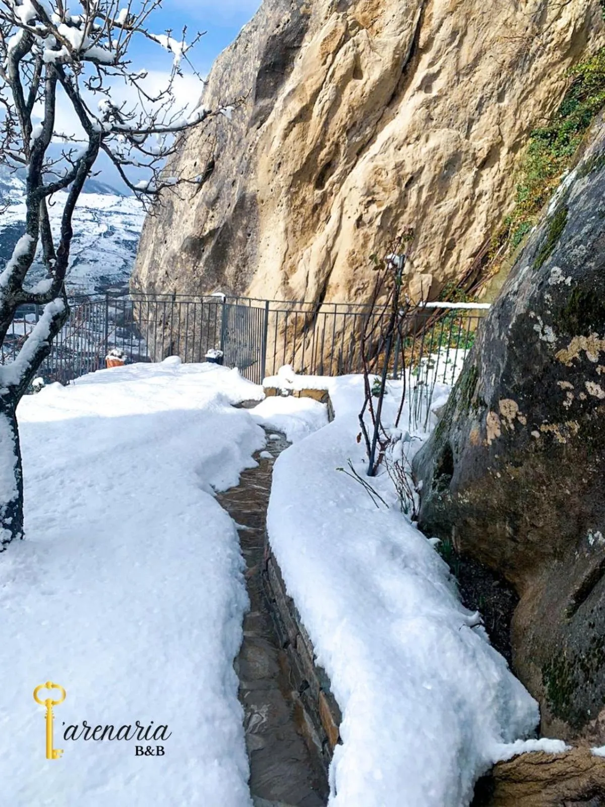 Winter in B&B L'Arenaria