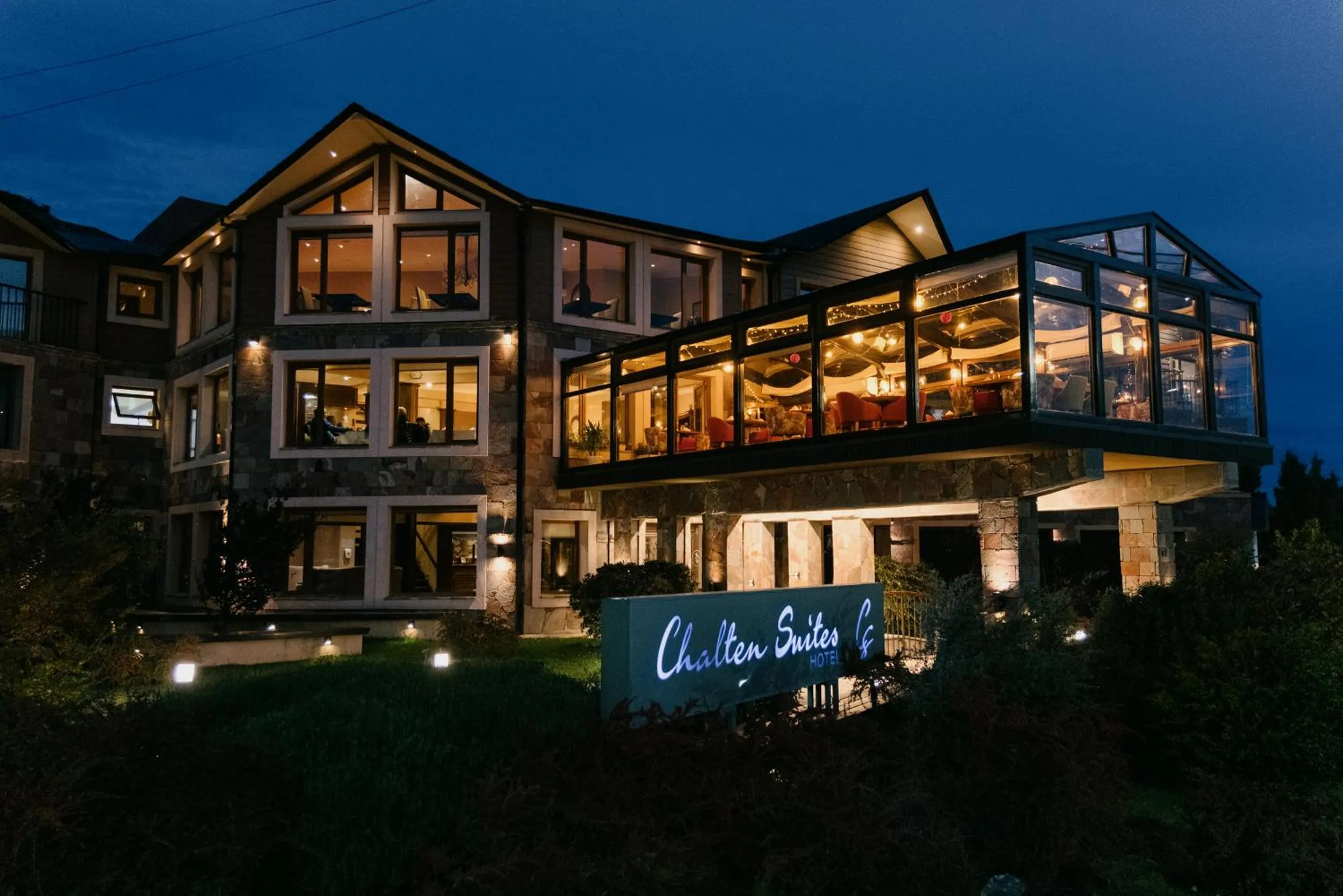 Property building in Chalten Suites Hotel