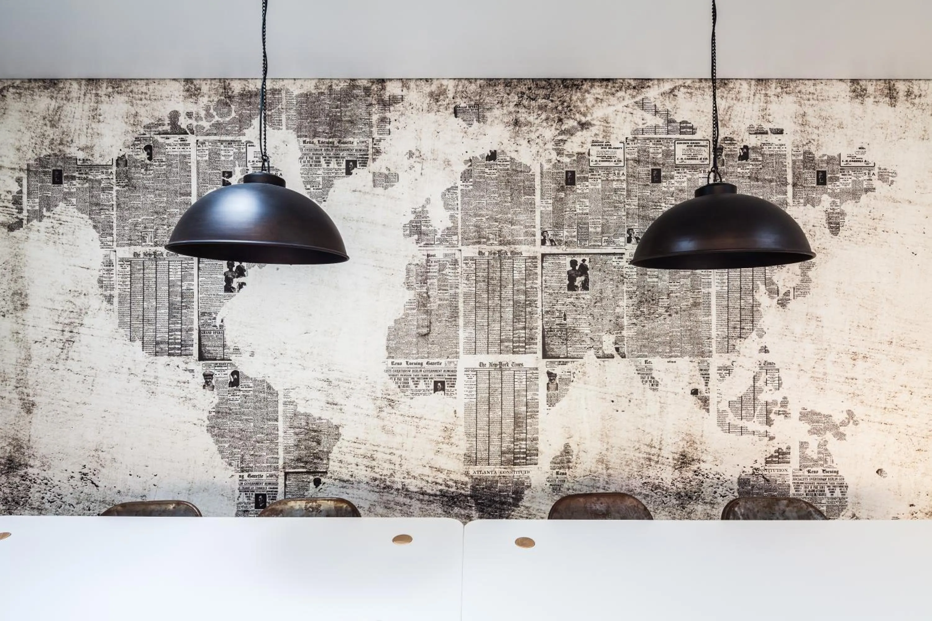 Decorative detail in Moon Hill Hostel