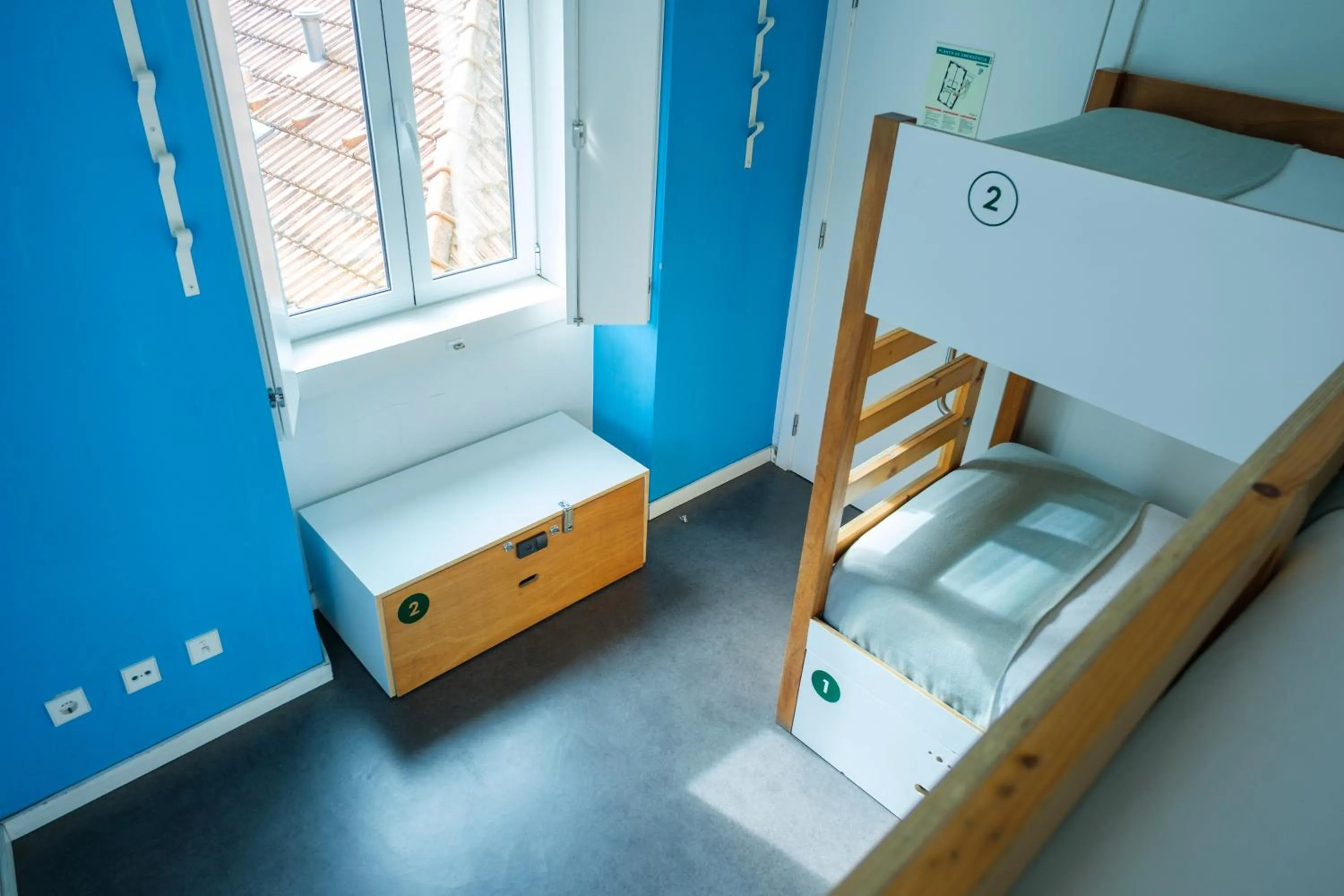 View (from property/room), Bed in Moon Hill Hostel