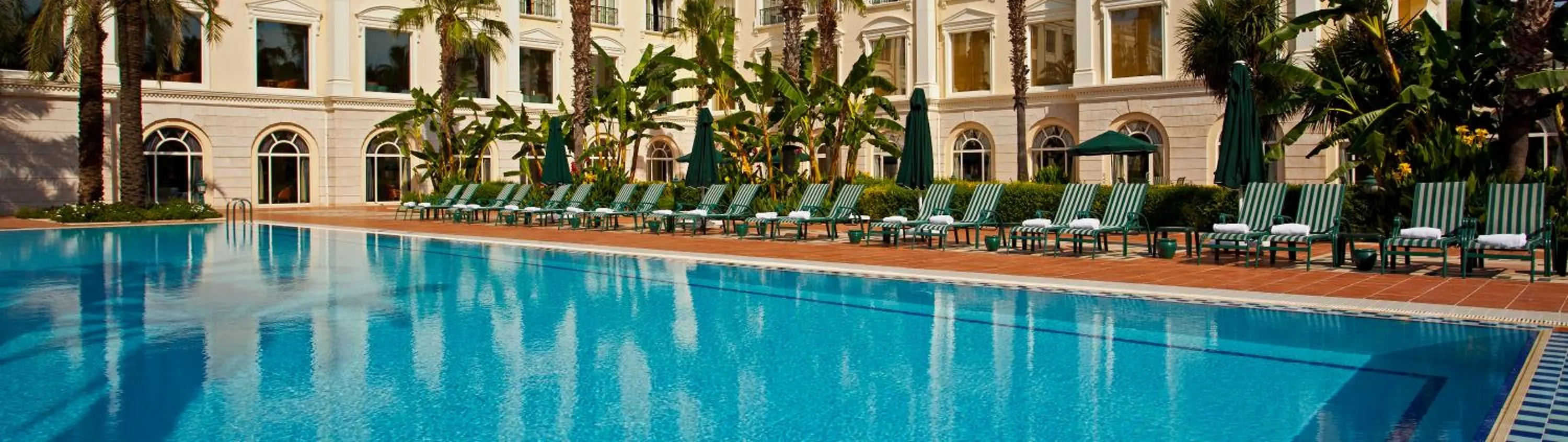 Pool view in IC Hotels Airport