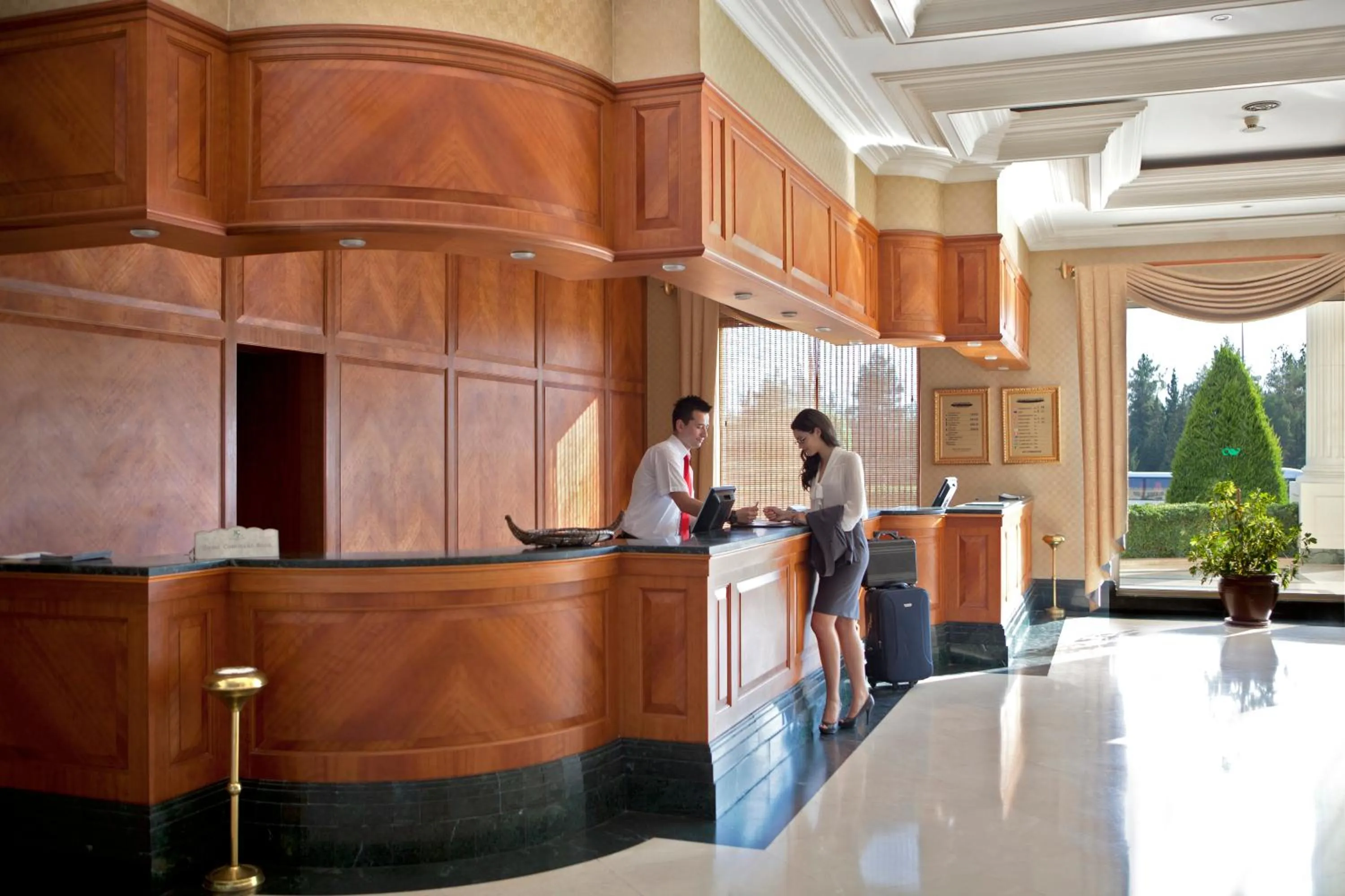 Lobby or reception in IC Hotels Airport