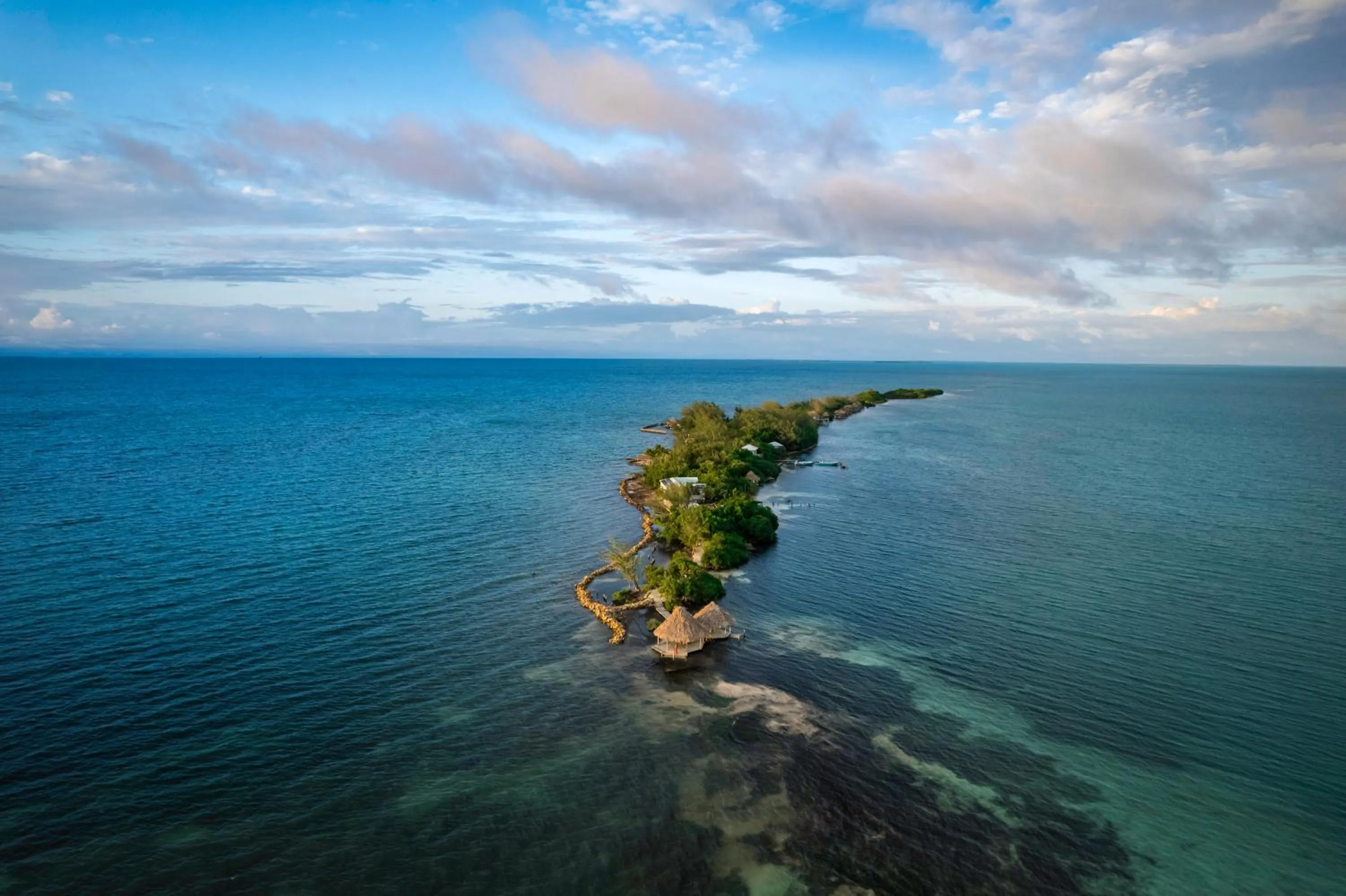 View (from property/room) in Thatch Caye Resort a Muy'Ono Resort